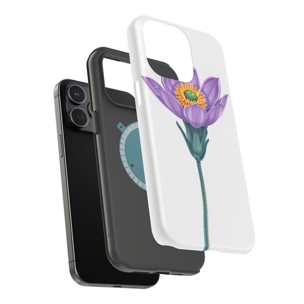 iPhone Indigo And Violet Desert Flower Slim Everyday Designer Case · iPhone Case