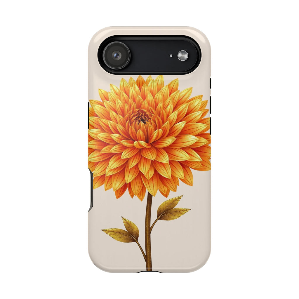 iPhone Chrysanthemum Classic Gold Foil Luxury Slim iPhone Everyday · iPhone Case