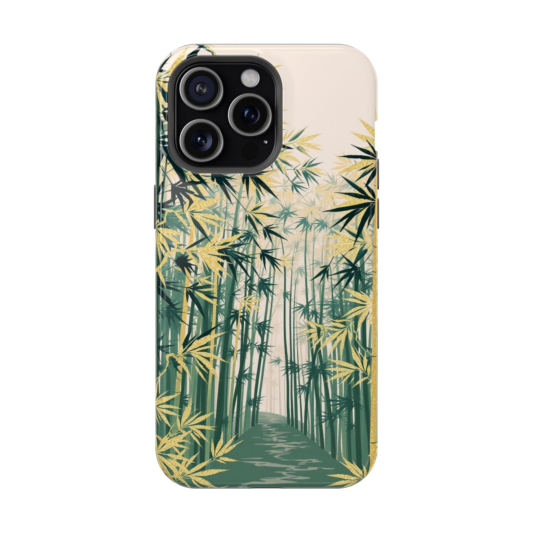 iPhone Serene Bamboo Grove Design Bold Modern Everyday Snap Case · iPhone Case