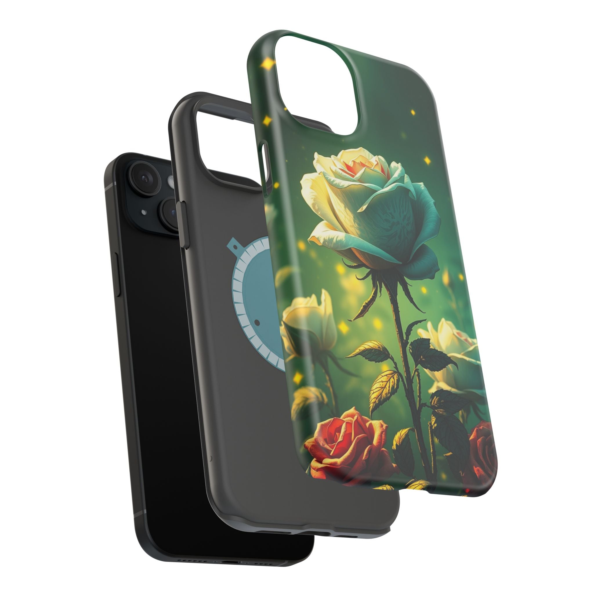 iPhone Earthy Rose Garden Design Bold Modern Everyday Snap Case · iPhone Case