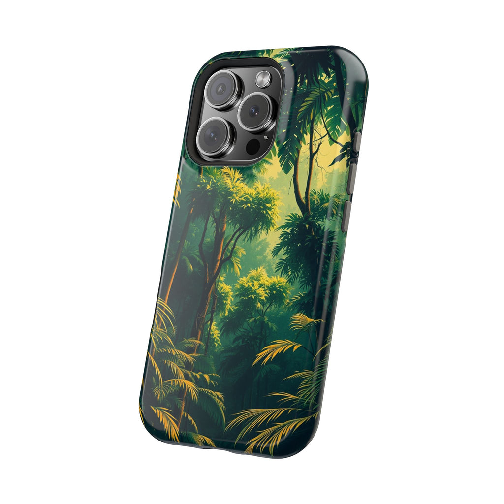 iPhone Rainforest Canopy Vintage Retro Poster Slim iPhone Everyday · iPhone Case