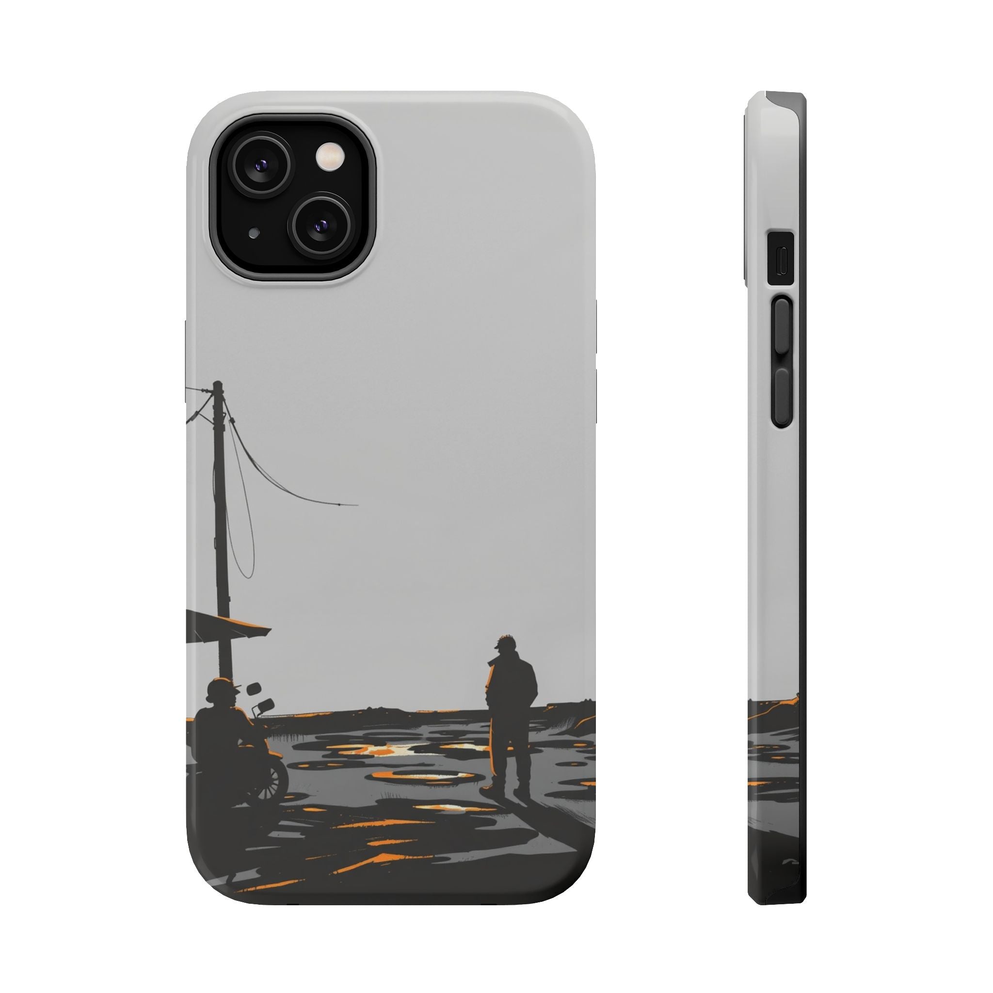 iPhone Weekend Mode On Hand-Drawn Sketch Slim Everyday Designer Case · iPhone Ca