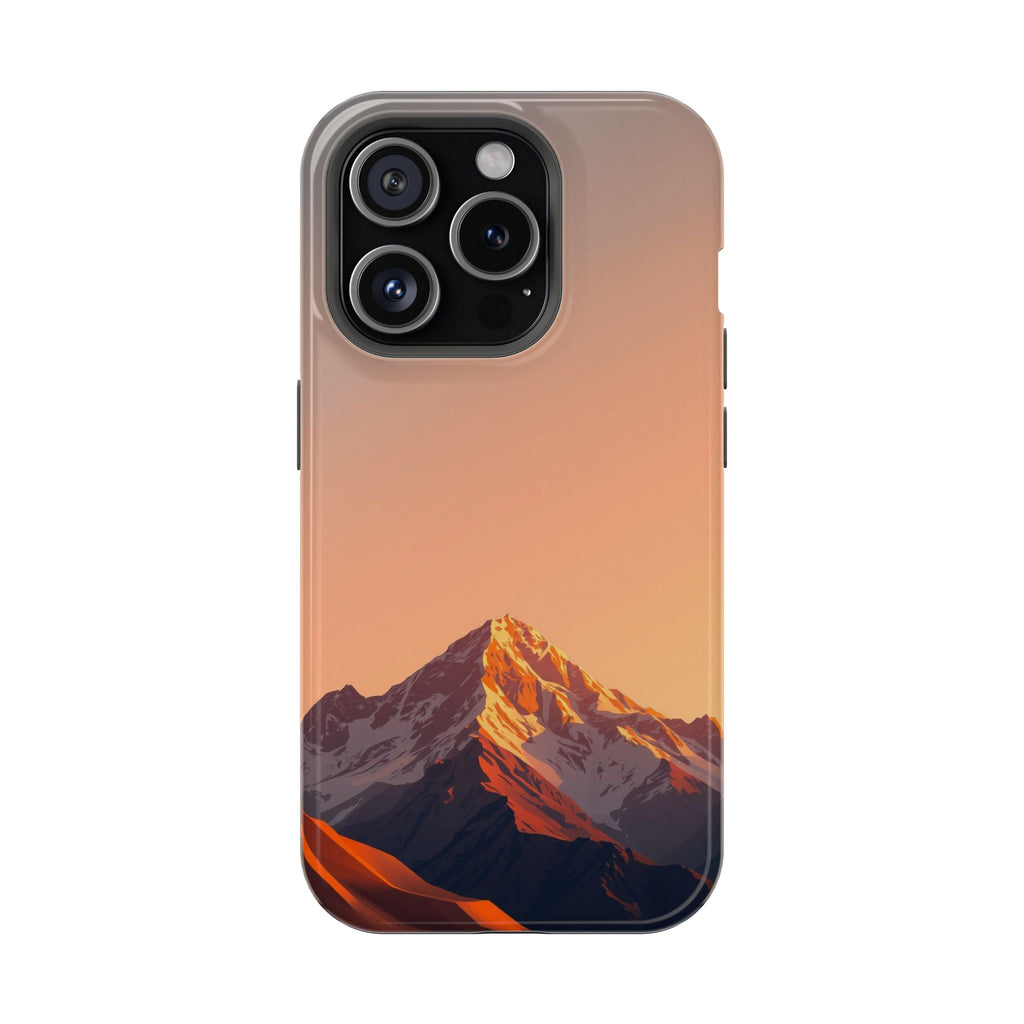 iPhone Mountain at Sunrise Bold Art 10 Slim Everyday Designer Case · iPhone Case