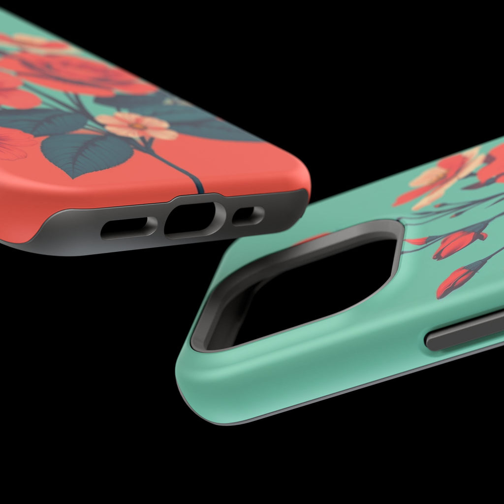 iPhone Pin-up Floral Cinematic Art Bold Modern Everyday Snap Case · iPhone Case