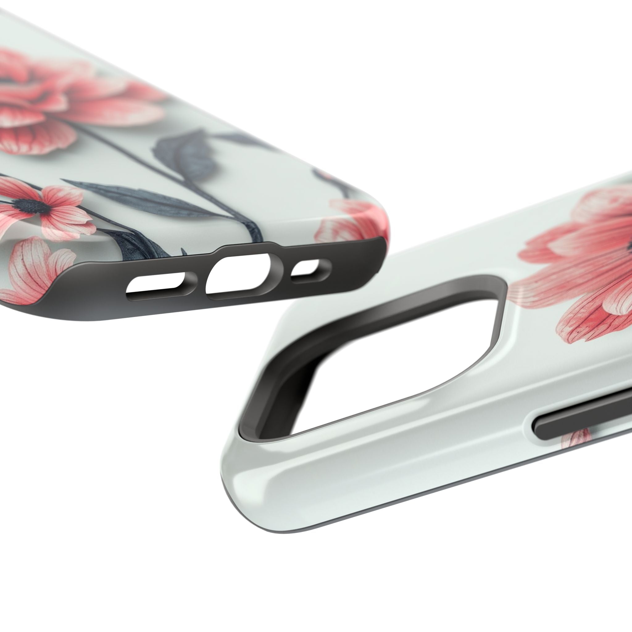 iPhone Dreamy Floral Ink Wash Design Slim Everyday iPhone 12 Designer · iPhone C