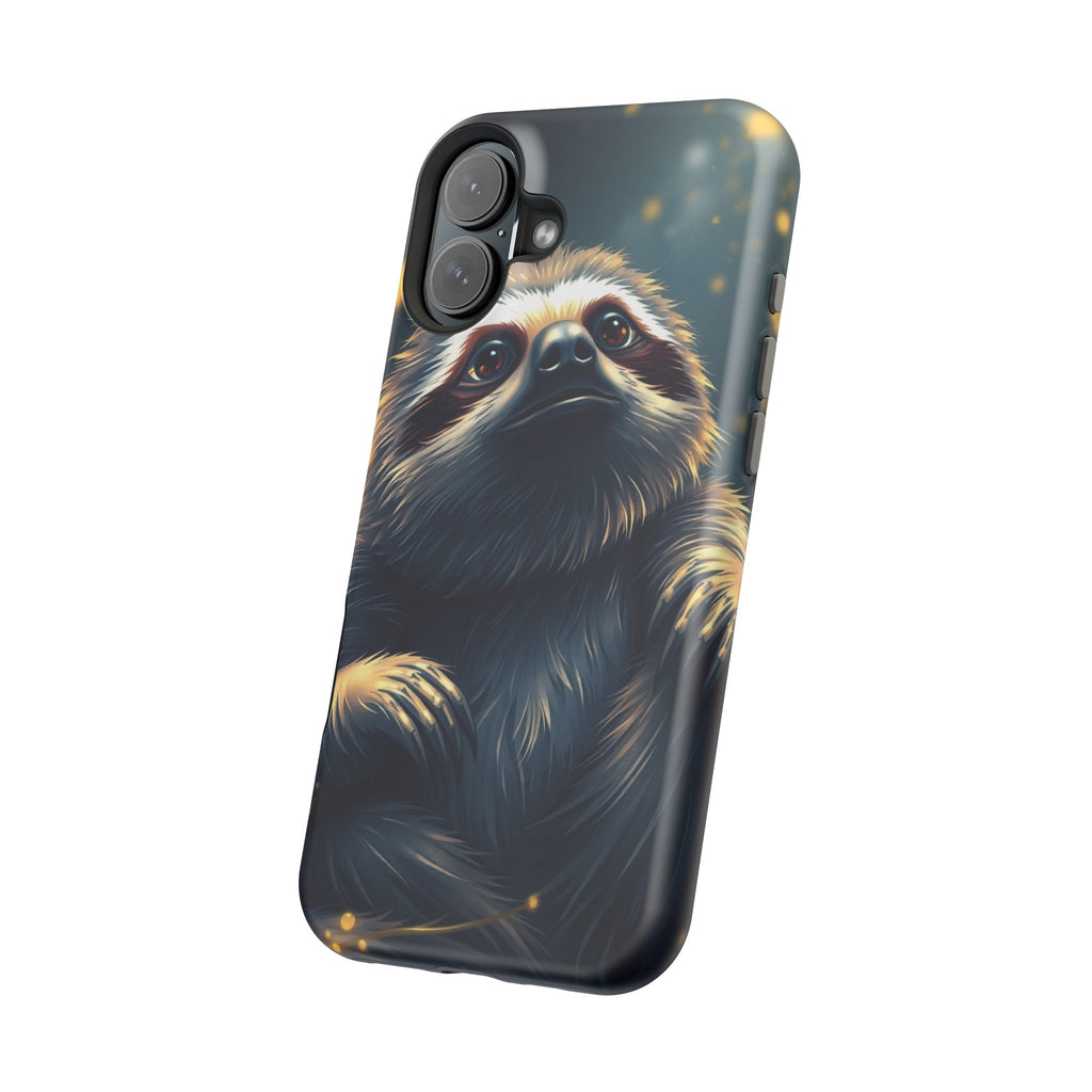 iPhone Vibrant Cozy Sloth Mode Design Slim Everyday Designer Case · iPhone Case