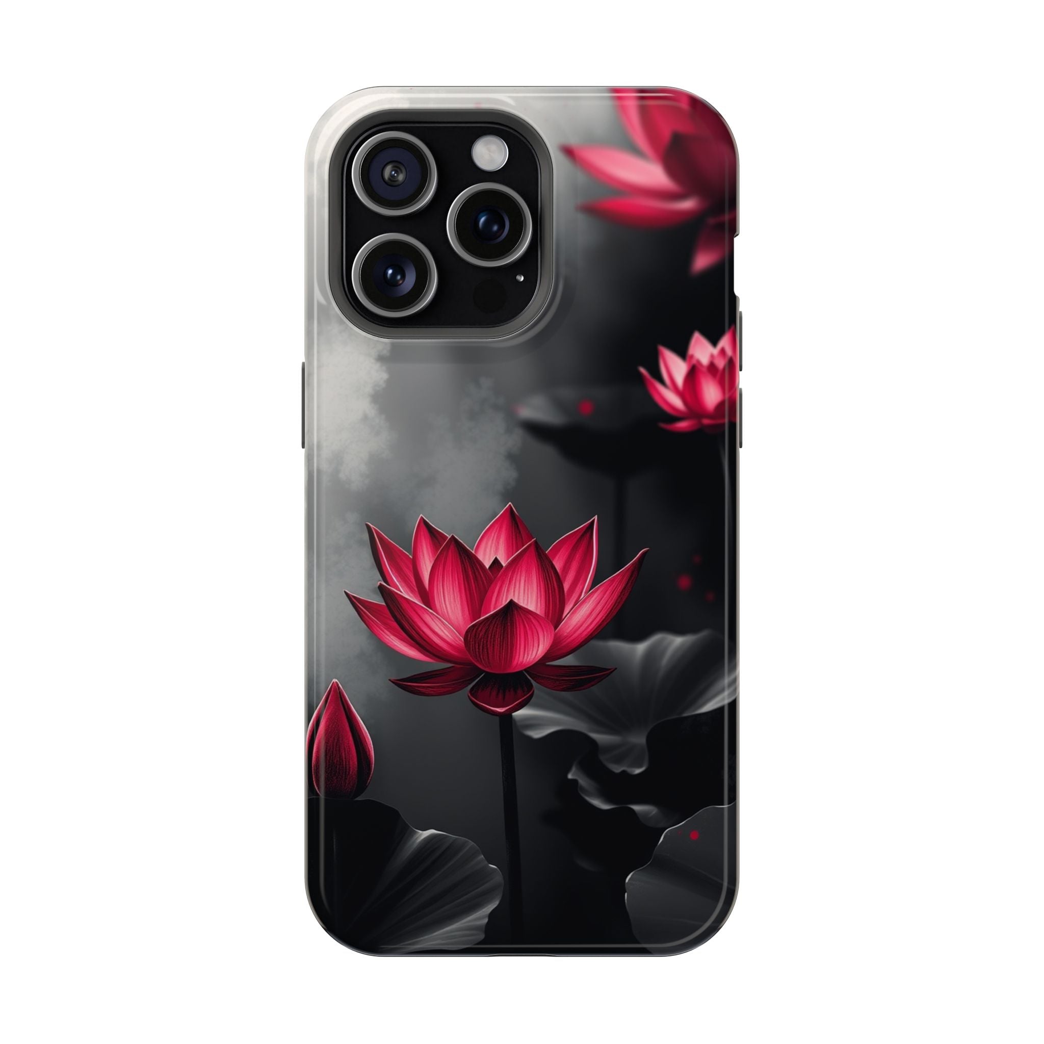 iPhone Lotus Pond Mystic Art 15 Slim Everyday Designer Case · iPhone Case