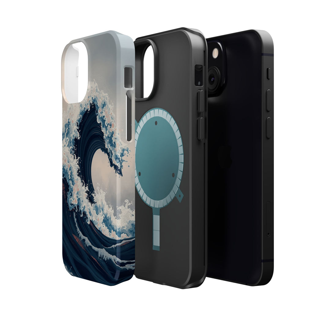 iPhone Ocean Wave Crash Grunge Distressed Slim iPhone Everyday Designer · iPhone