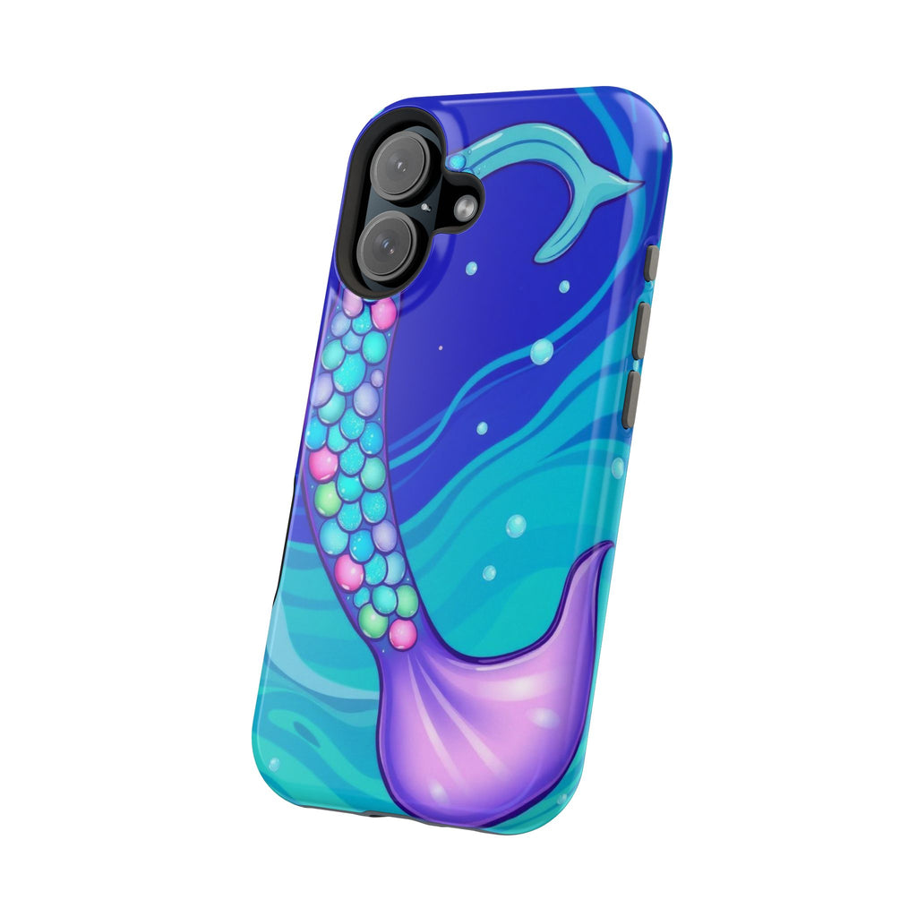 iPhone Mermaid Tail Swirl Kids Fun iPhone Phone Case Gift Artistic · iPhone Case