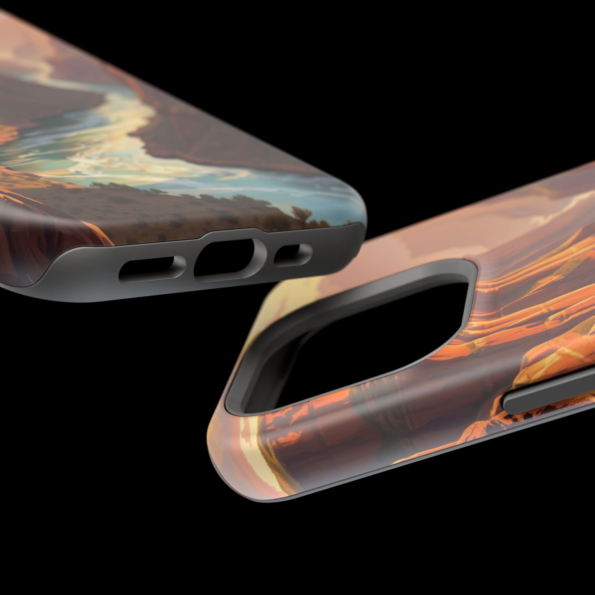 iPhone River Canyon Mystic Art Slim Everyday Designer Case · iPhone Case