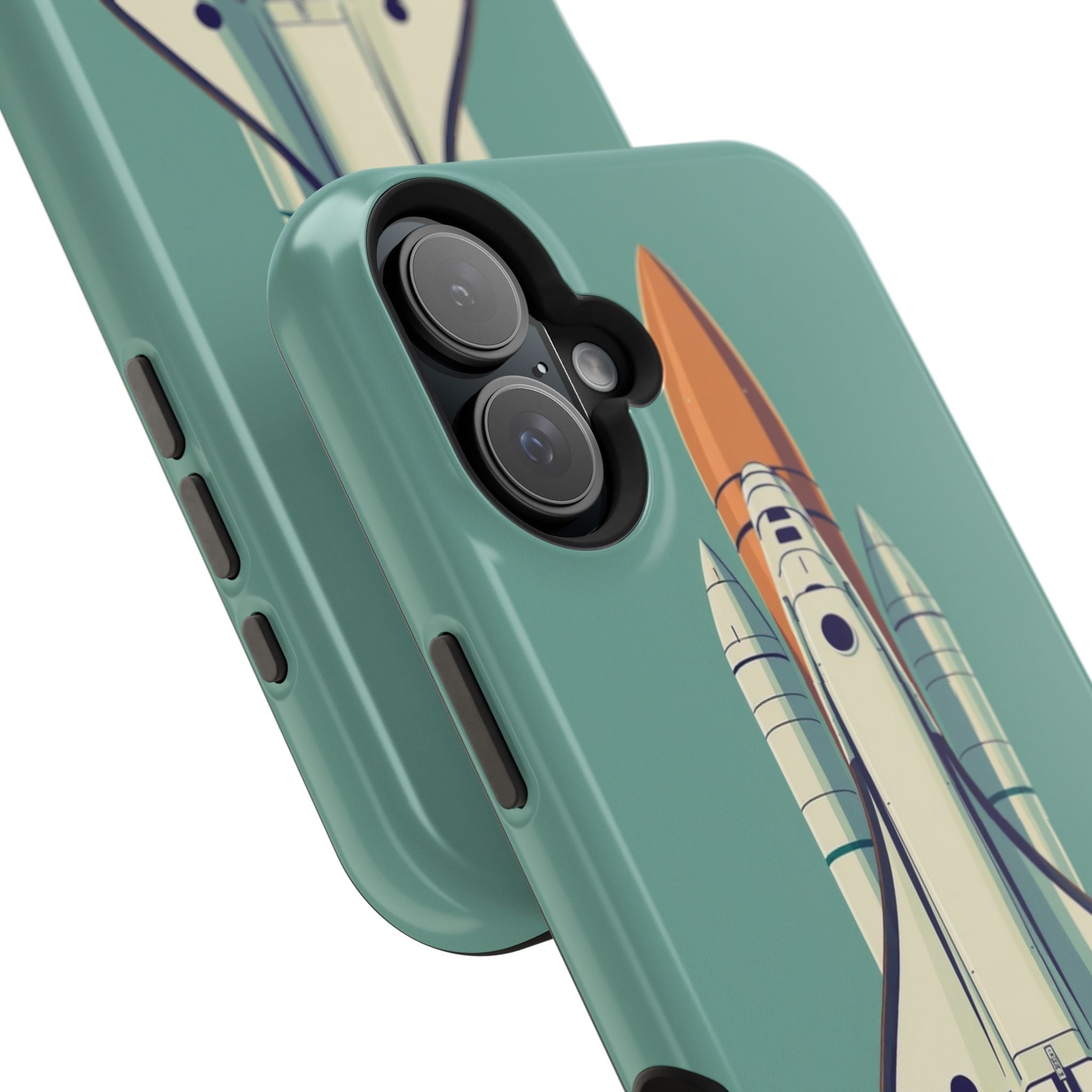 iPhone Retro Space Shuttle Cinematic Art Slim Everyday Designer Case · iPhone Ca