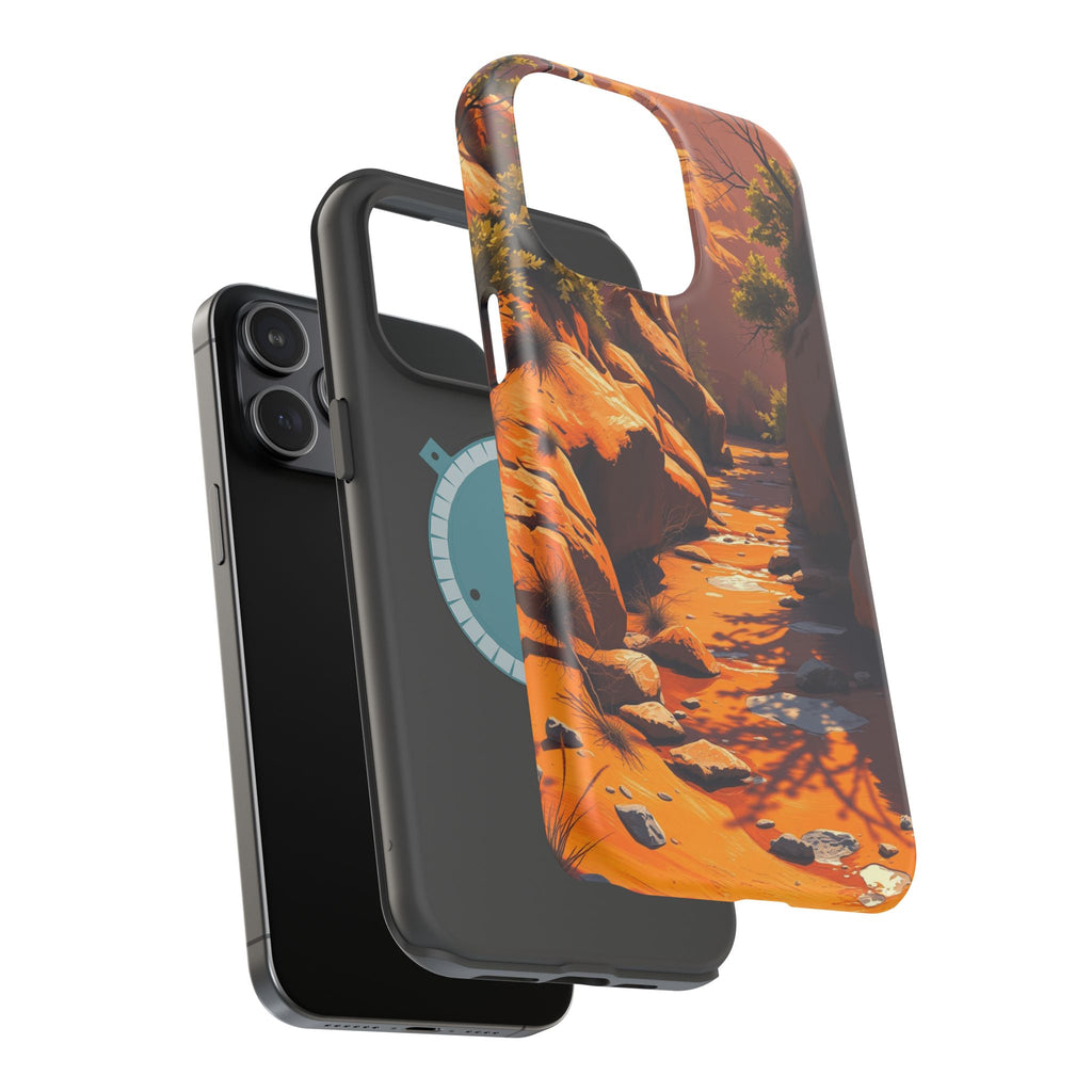 iPhone Spring Creek Bold Art Slim Everyday Designer Case · iPhone Case