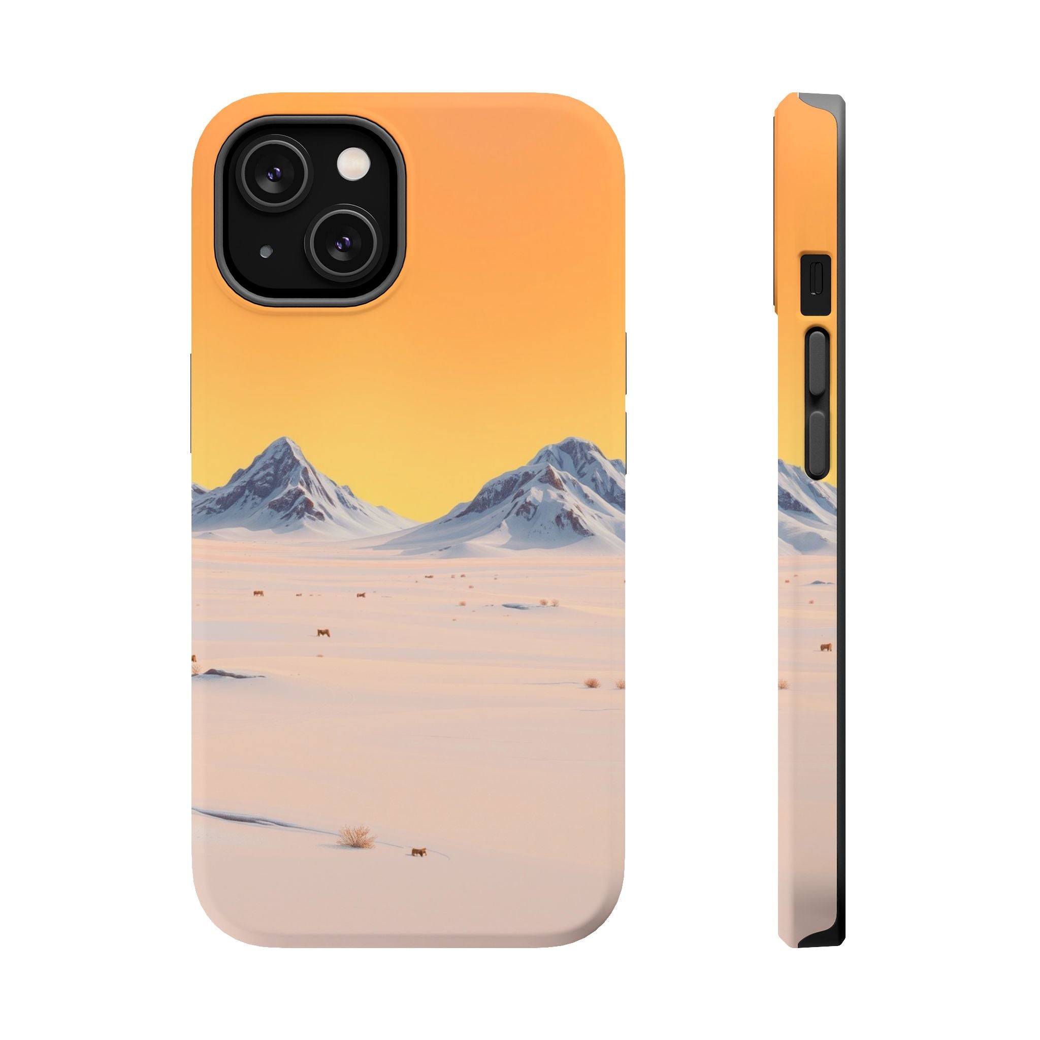iPhone Mustard And Rust Arctic Tundra Slim Everyday iPhone 20 Designer · iPhone