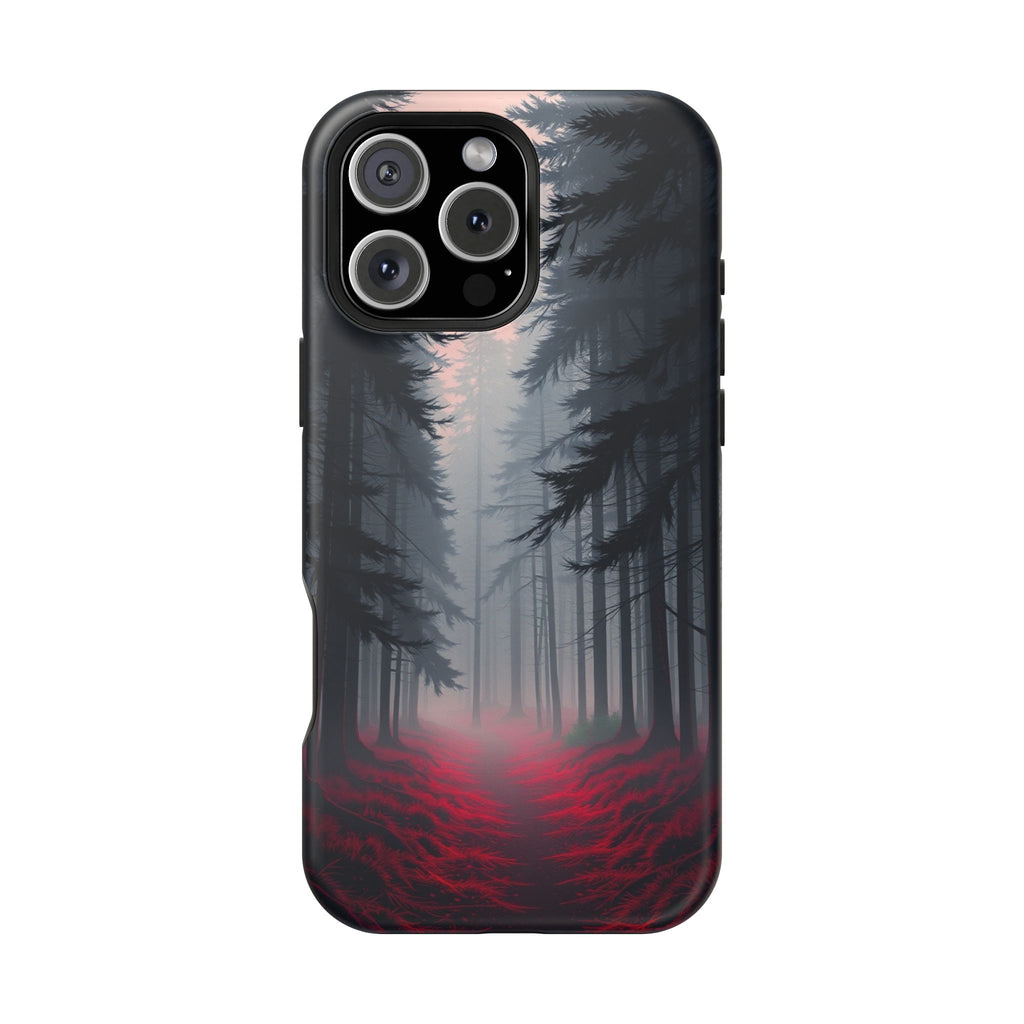 iPhone Serene Misty Forest Path Design Slim Everyday iPhone 19 Designer · iPhone
