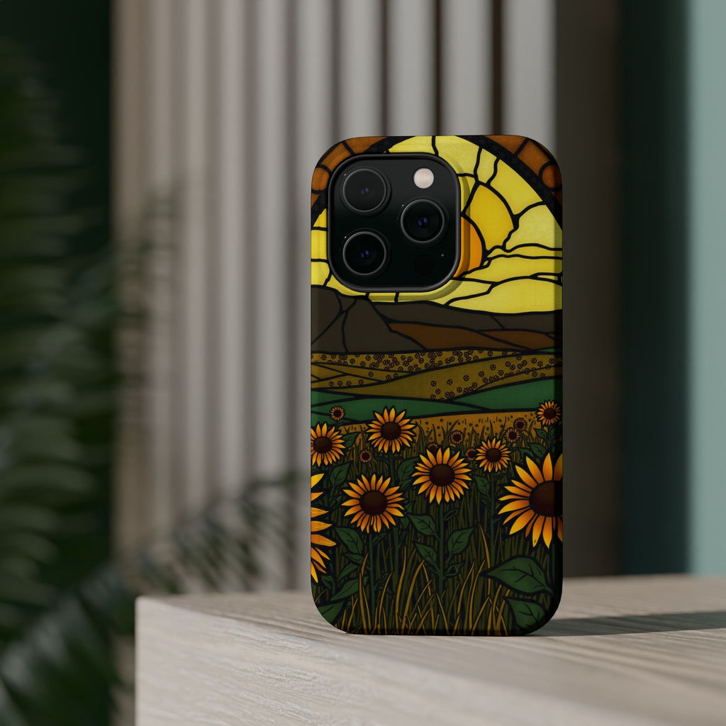 iPhone Sunflower Prairie Enchanted Art Slim Everyday Designer Case · iPhone Case