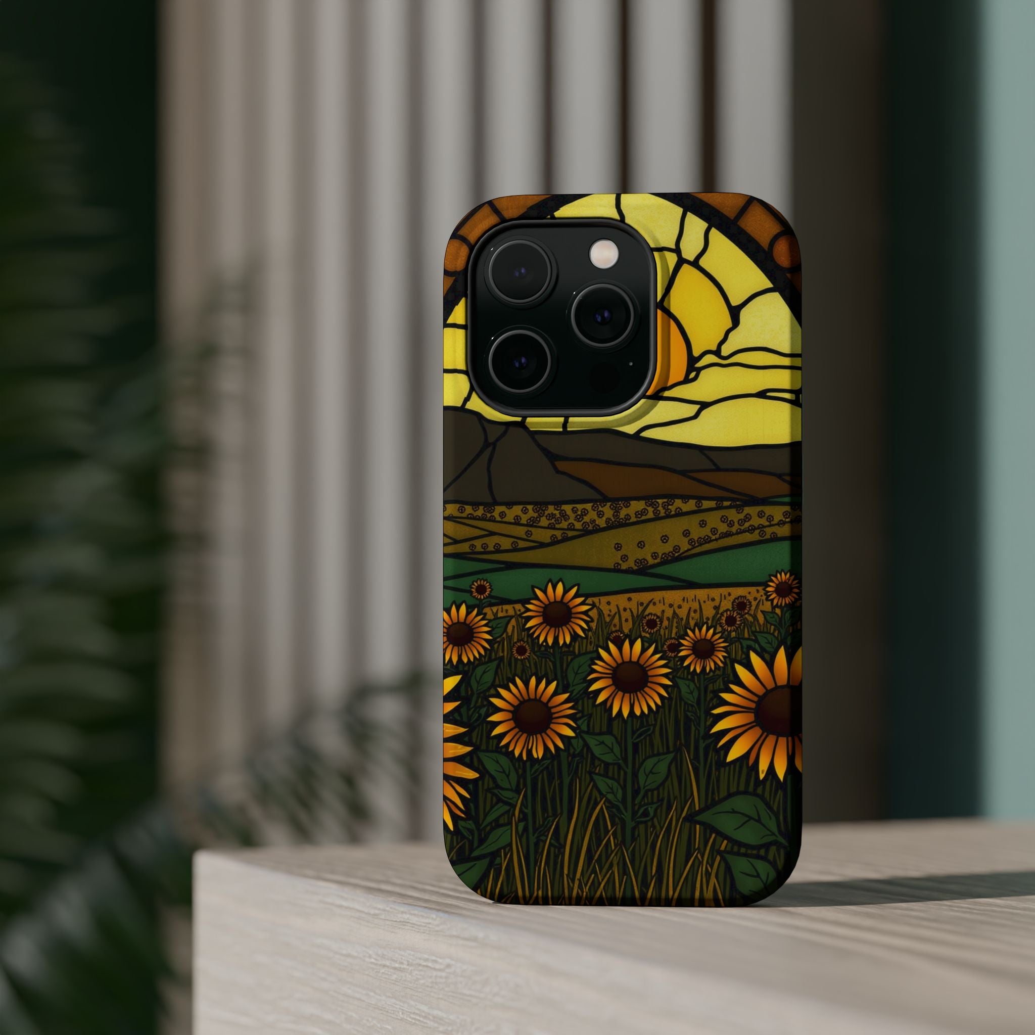 iPhone Sunflower Prairie Enchanted Art Slim Everyday Designer Case · iPhone Case