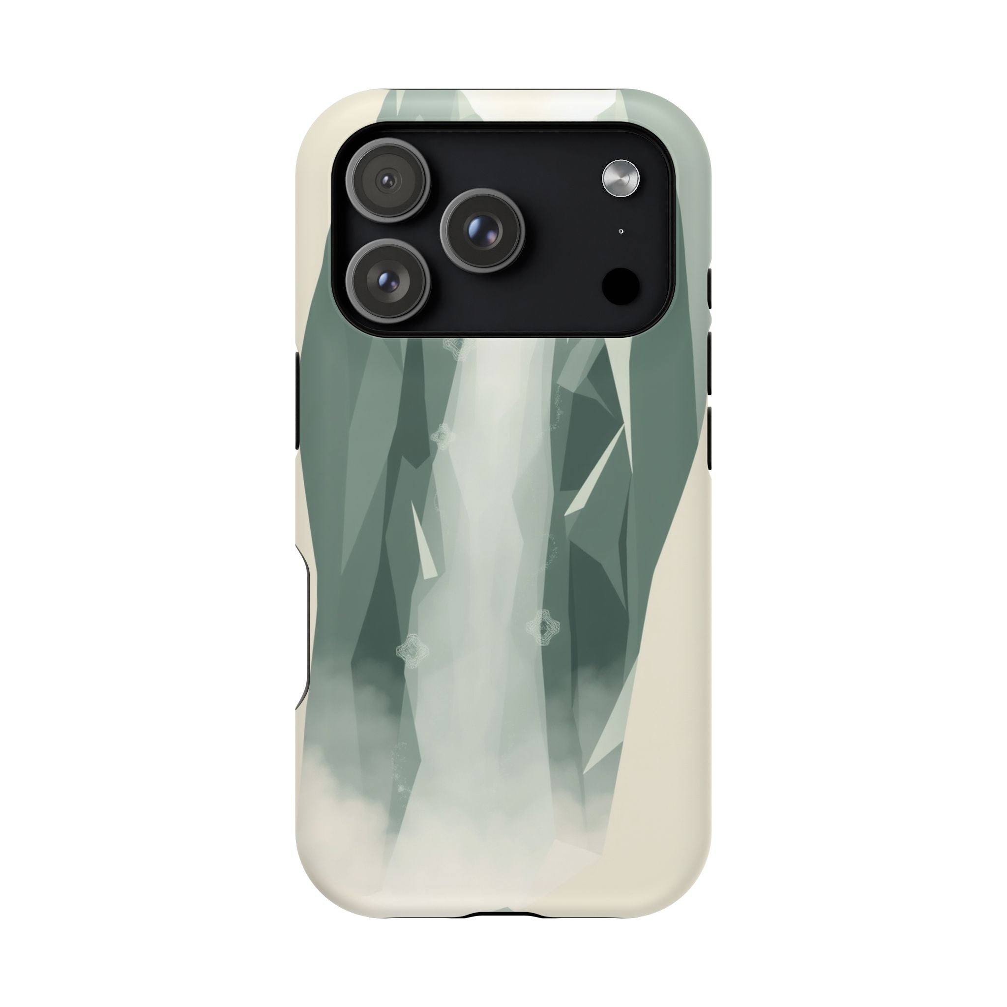 iPhone Vibrant Waterfall Mist Design Slim Everyday Designer Case · iPhone Case