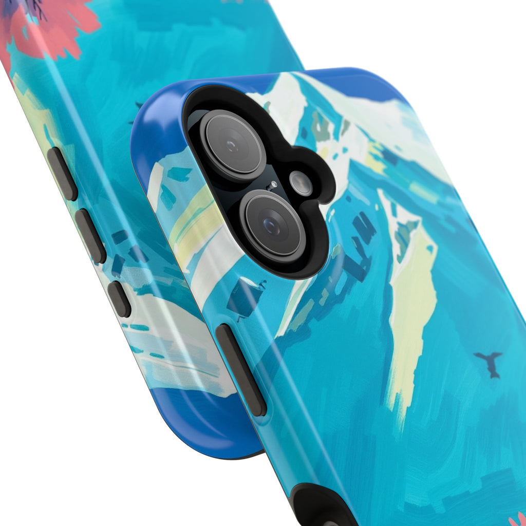 iPhone Snow Field Electric Art Slim Everyday Designer Case · iPhone Case
