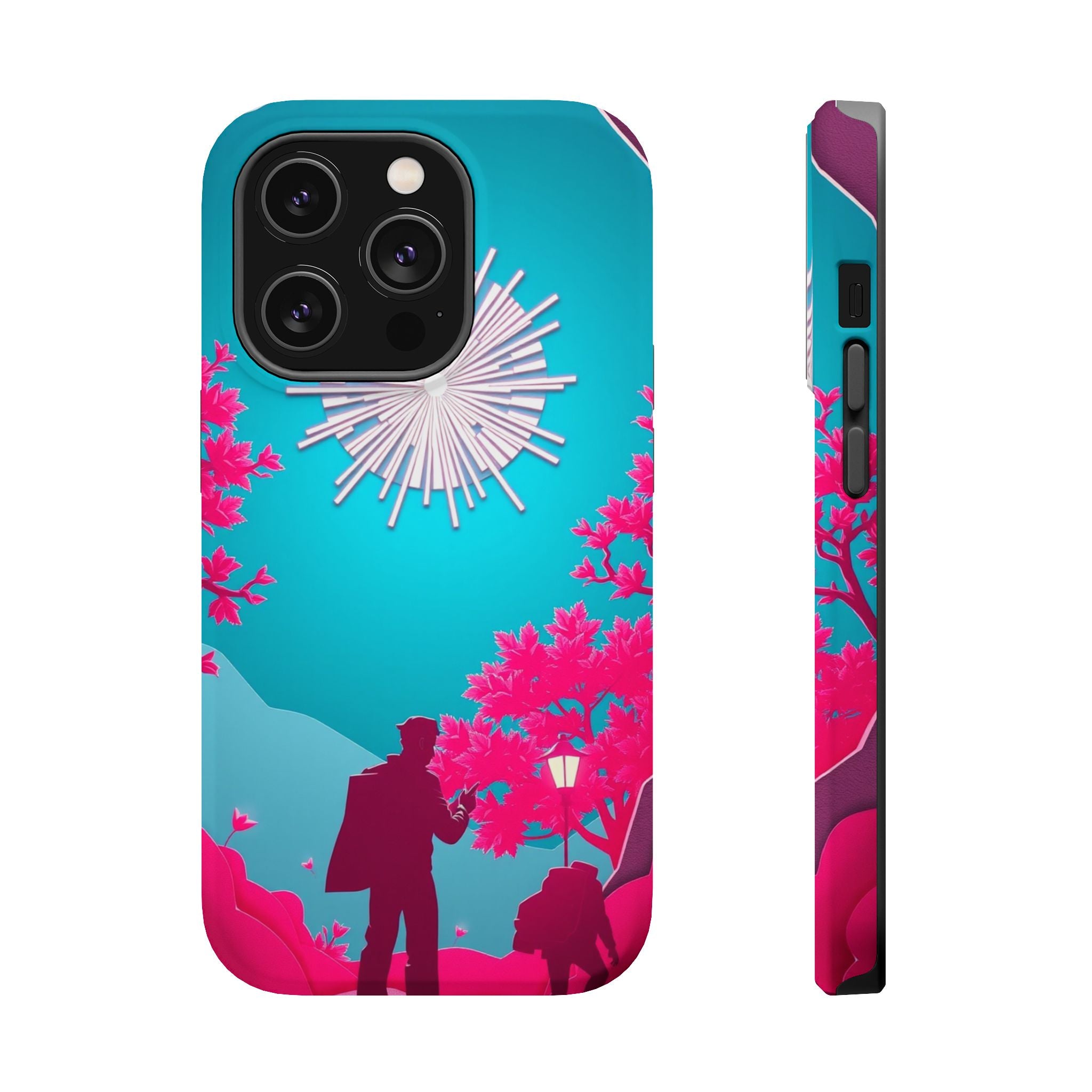 iPhone Bud Burst Paper Cut Art Slim Everyday Designer Case · iPhone Case