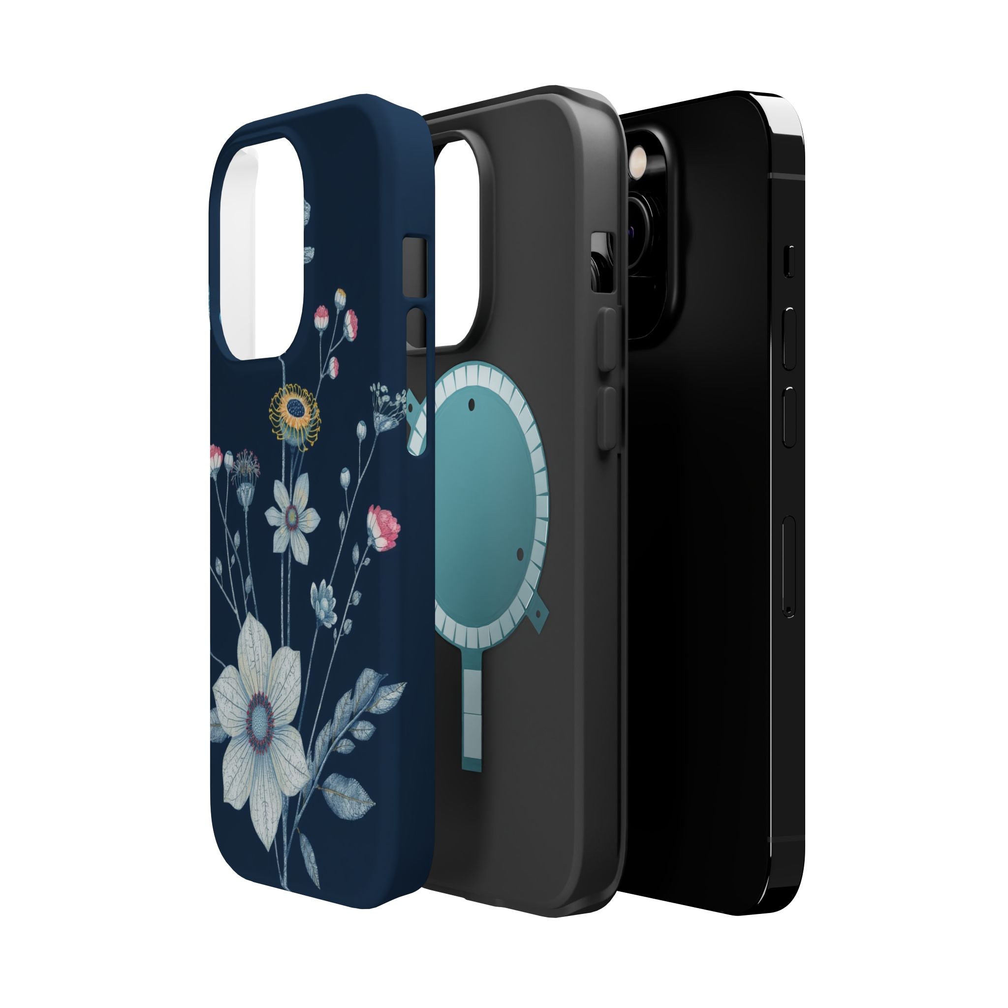 iPhone Vibrant Pressed Botanicals Design Slim Everyday Designer · iPhone Case