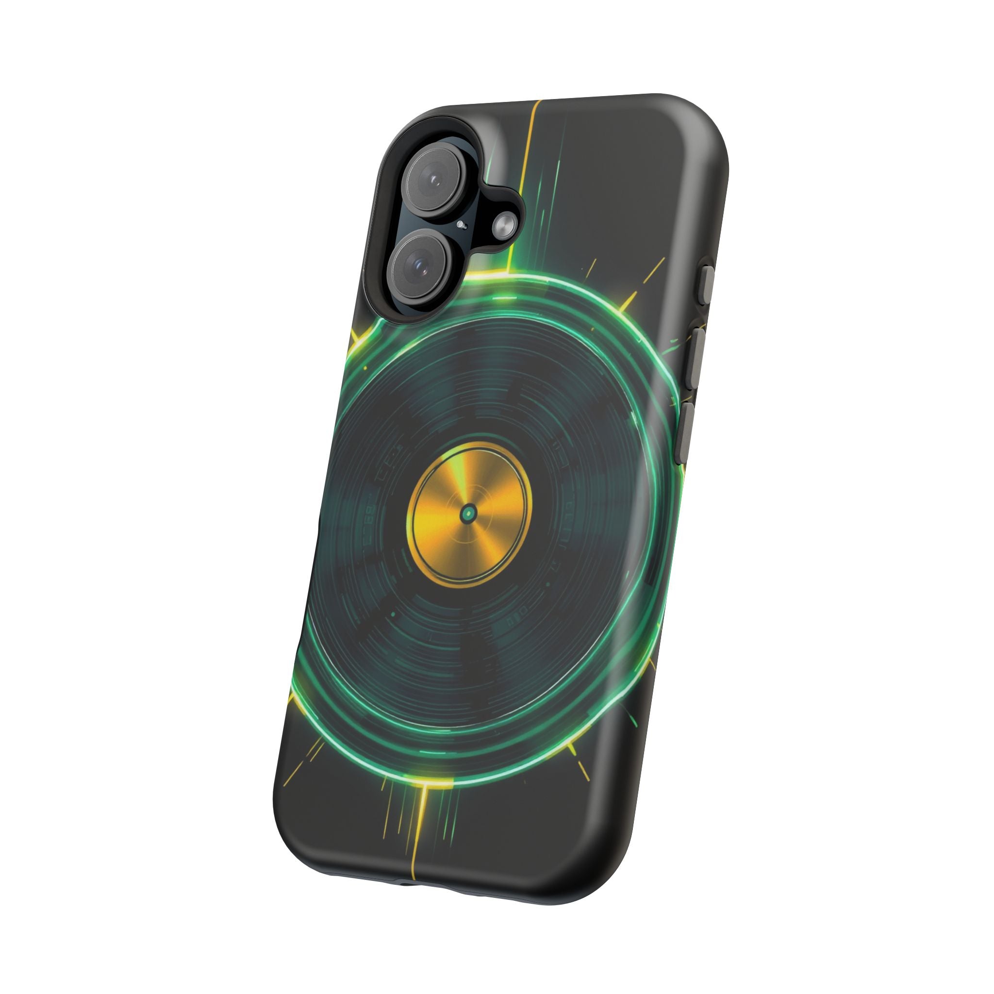 iPhone Dreamy Record Vinyl Spin Design Slim Everyday Designer Case · iPhone Case
