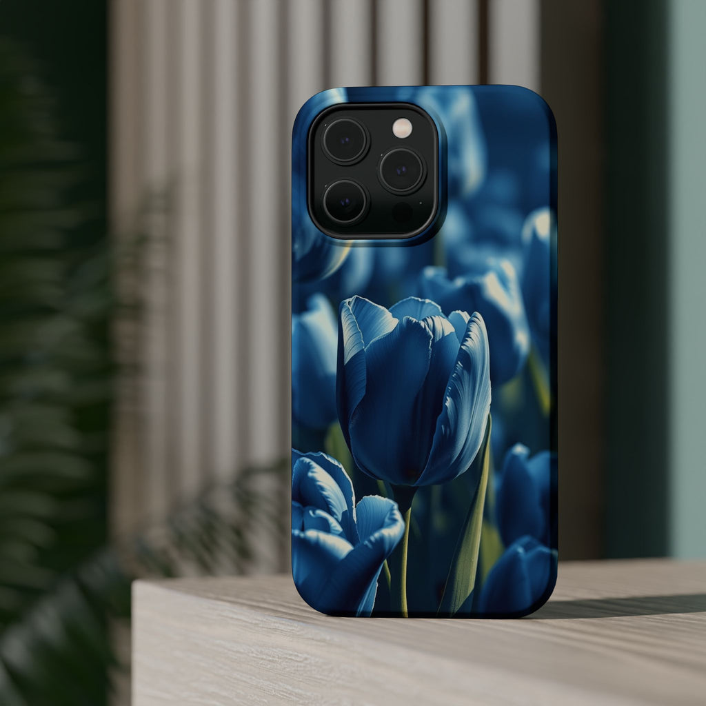 iPhone Tulip Row Oil Painting Impressionist Slim iPhone Everyday · iPhone Case