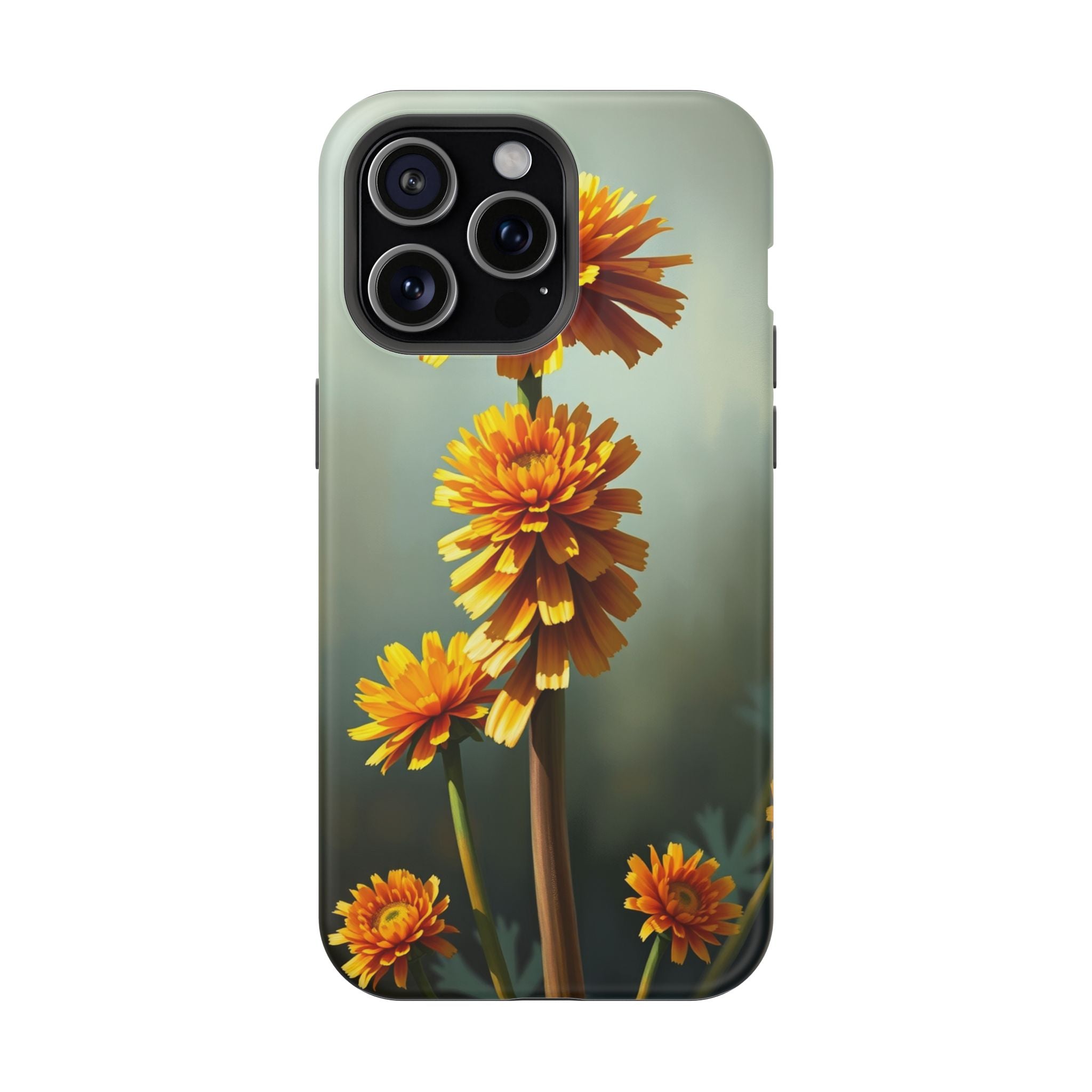 iPhone Ranunculus Stack Electric Art Slim Everyday Designer Case · iPhone Case