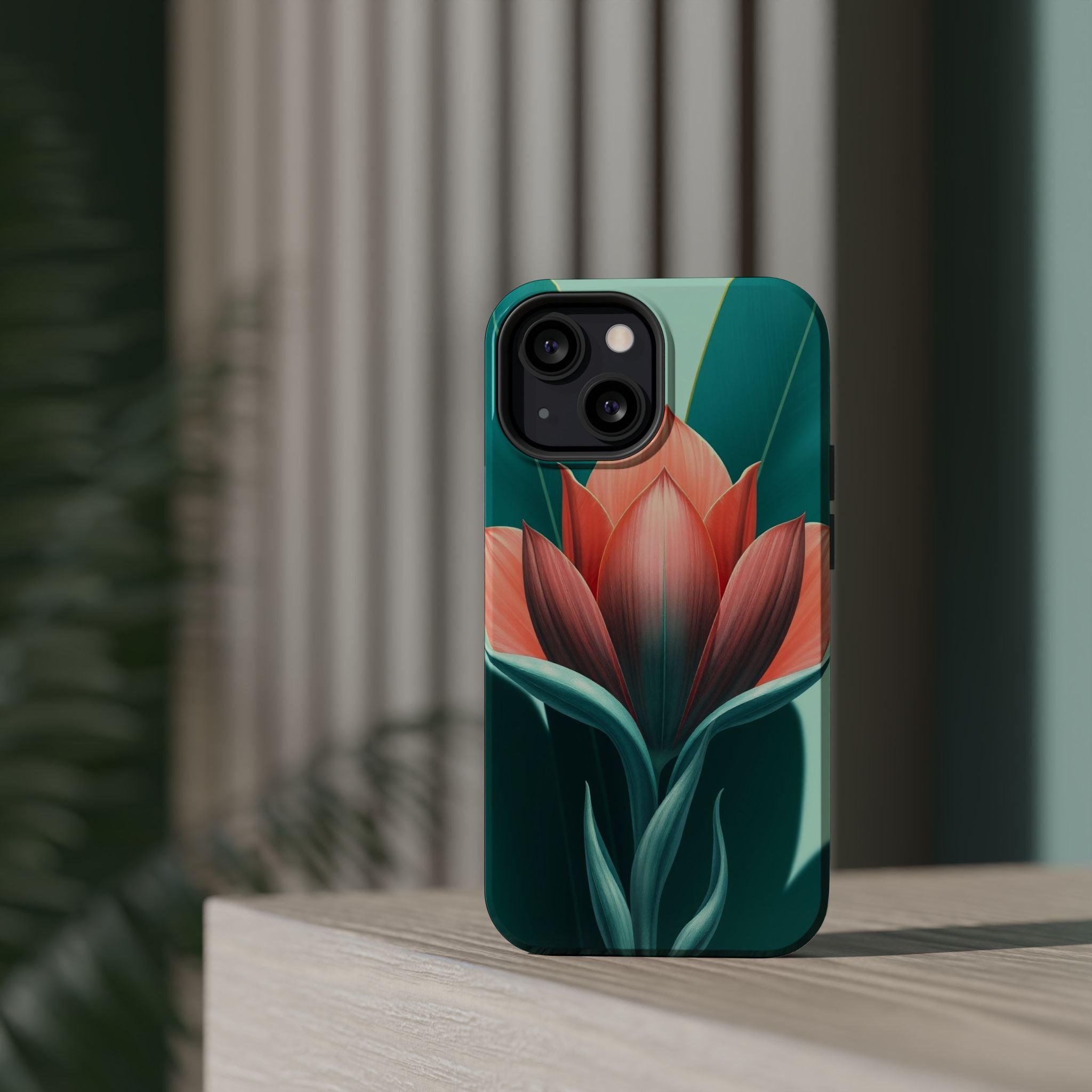 iPhone Dreamy Botanical Illustration Design Soft iPhone 14 Finish · iPhone Case