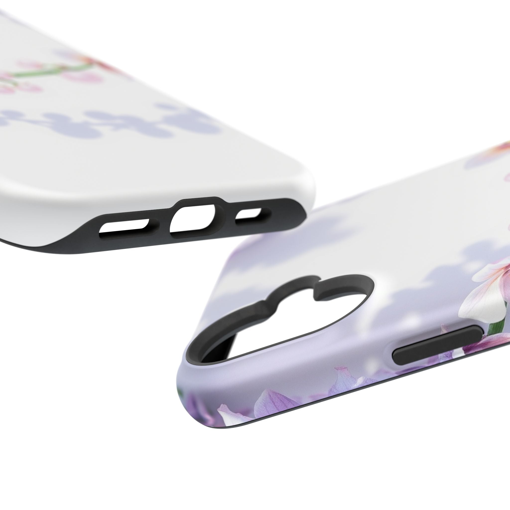 iPhone Vibrant Floral Crown Design Clean Minimal Snap Cas Slim Snap Case · iPhon