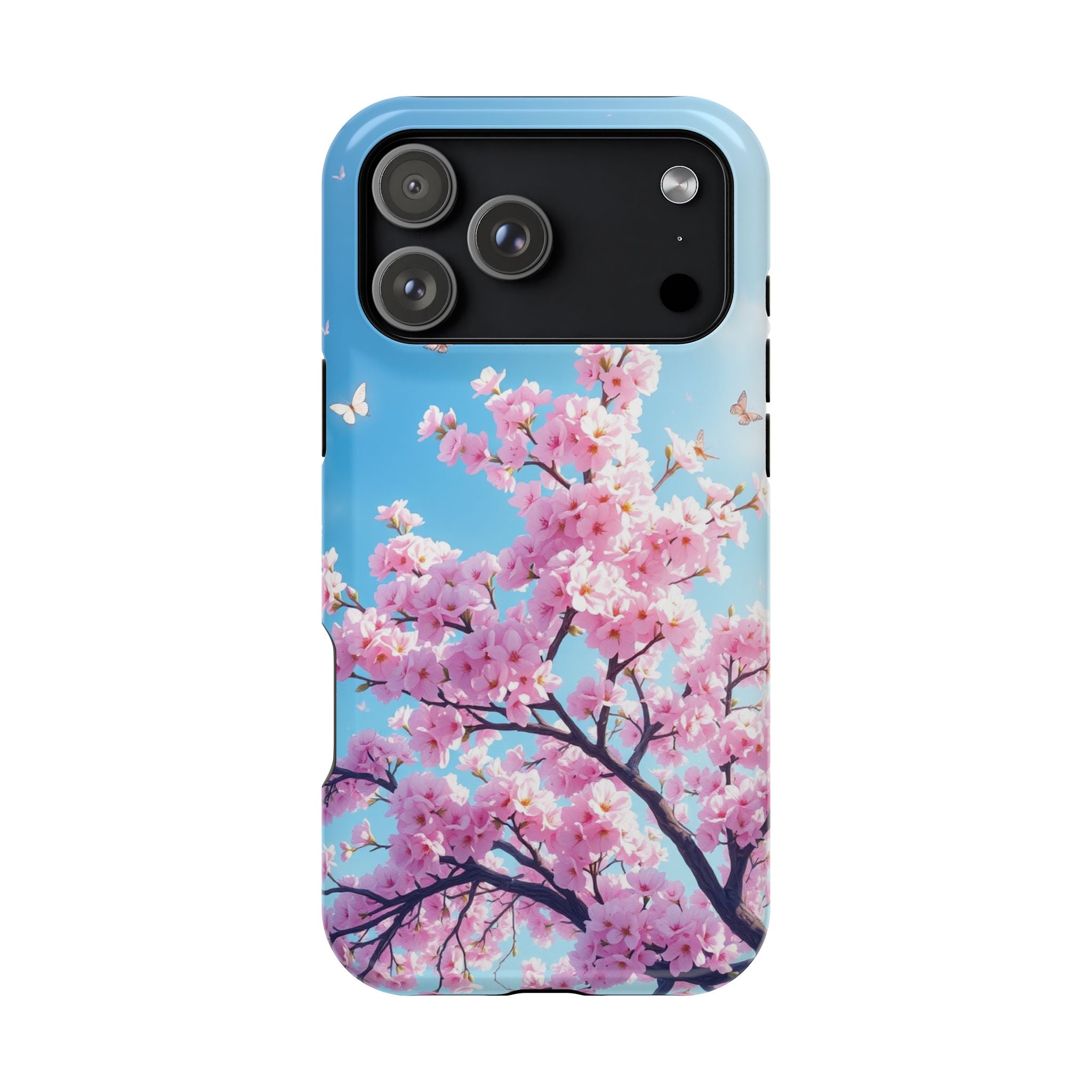 iPhone Cherry Blossom Floral Slim Everyday Designer Case · iPhone Case