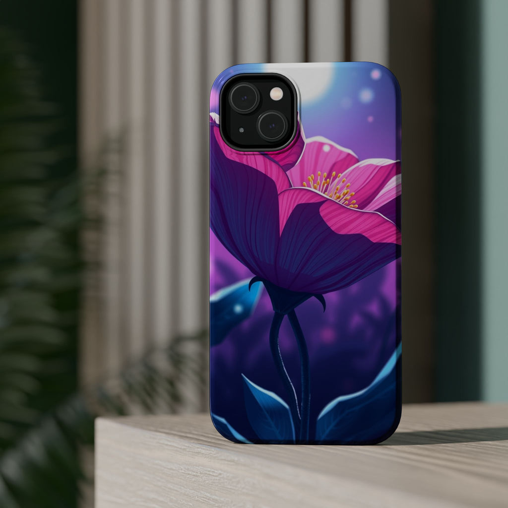 iPhone Night Bloomer Pastel Kawaii Bold Modern Everyday Snap Case · iPhone Case