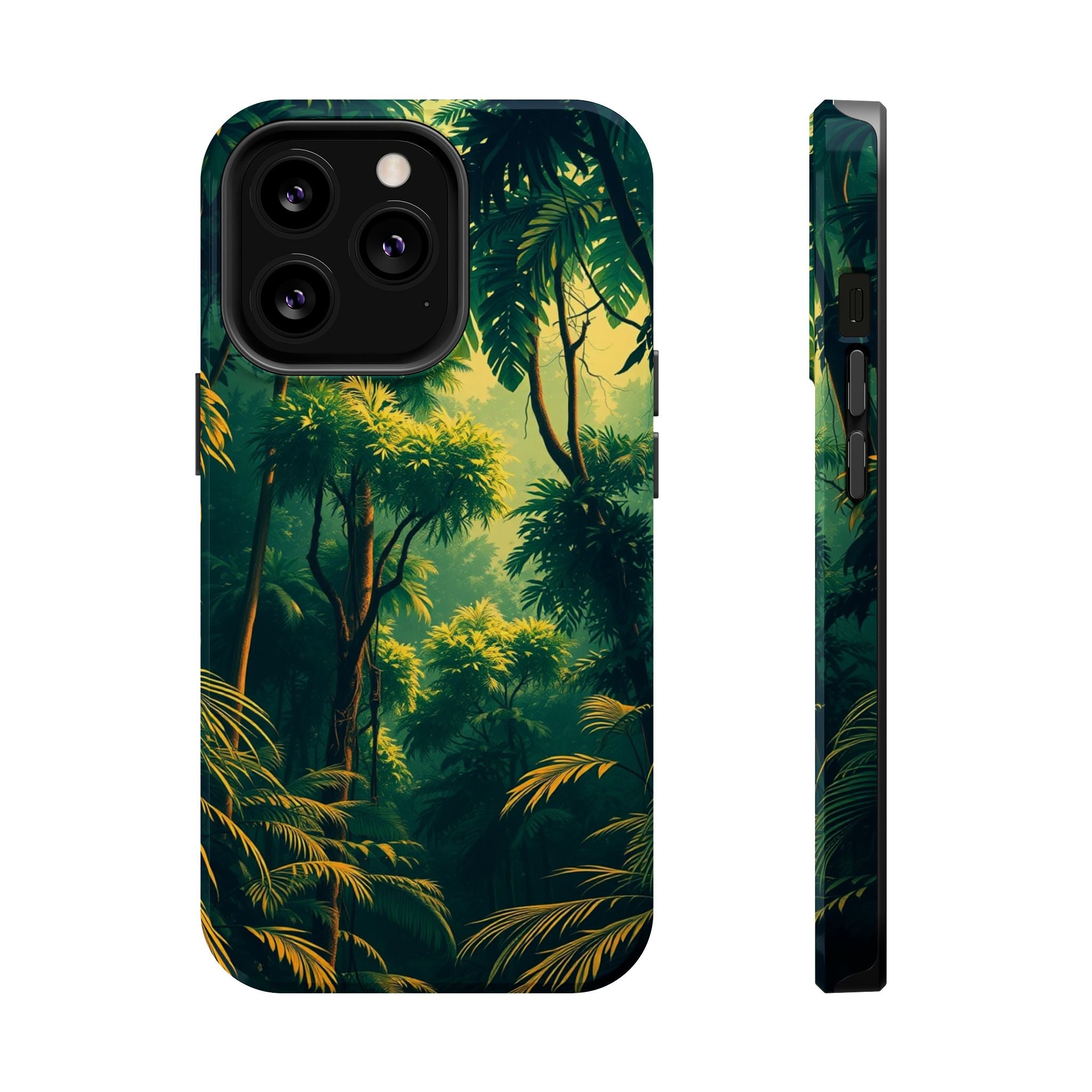 iPhone Rainforest Canopy Vintage Retro Poster Slim iPhone Everyday · iPhone Case
