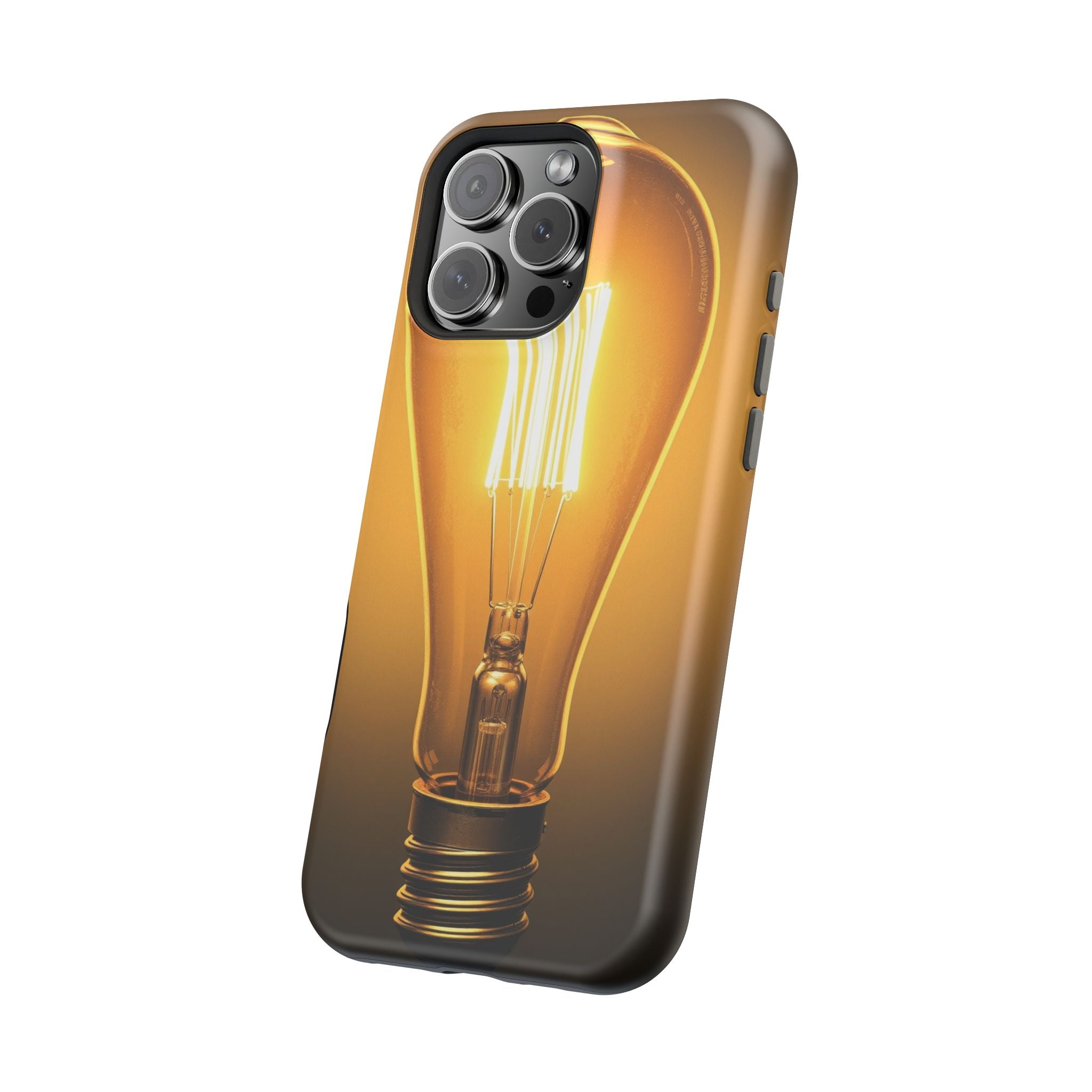 iPhone Edison Bulb Warm Enchanted Art Slim Everyday Designer Case · iPhone Case