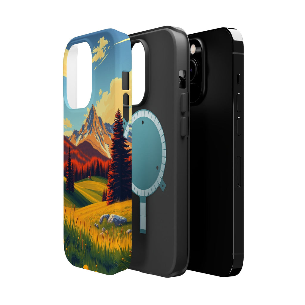 iPhone Radiant Alpine Meadow Design Slim Everyday Designer Case · iPhone Case