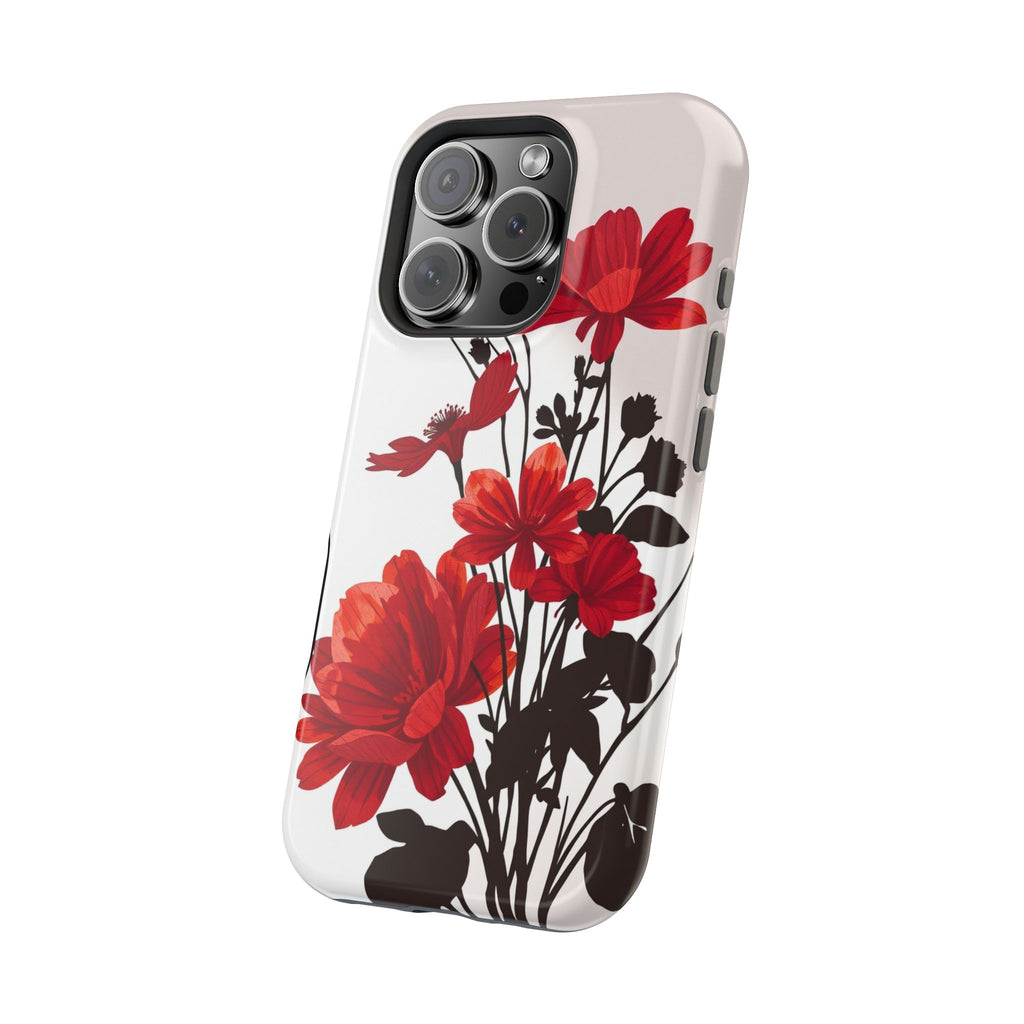 iPhone Floral Silhouette Cinematic Art Slim Snap Case · iPhone Case