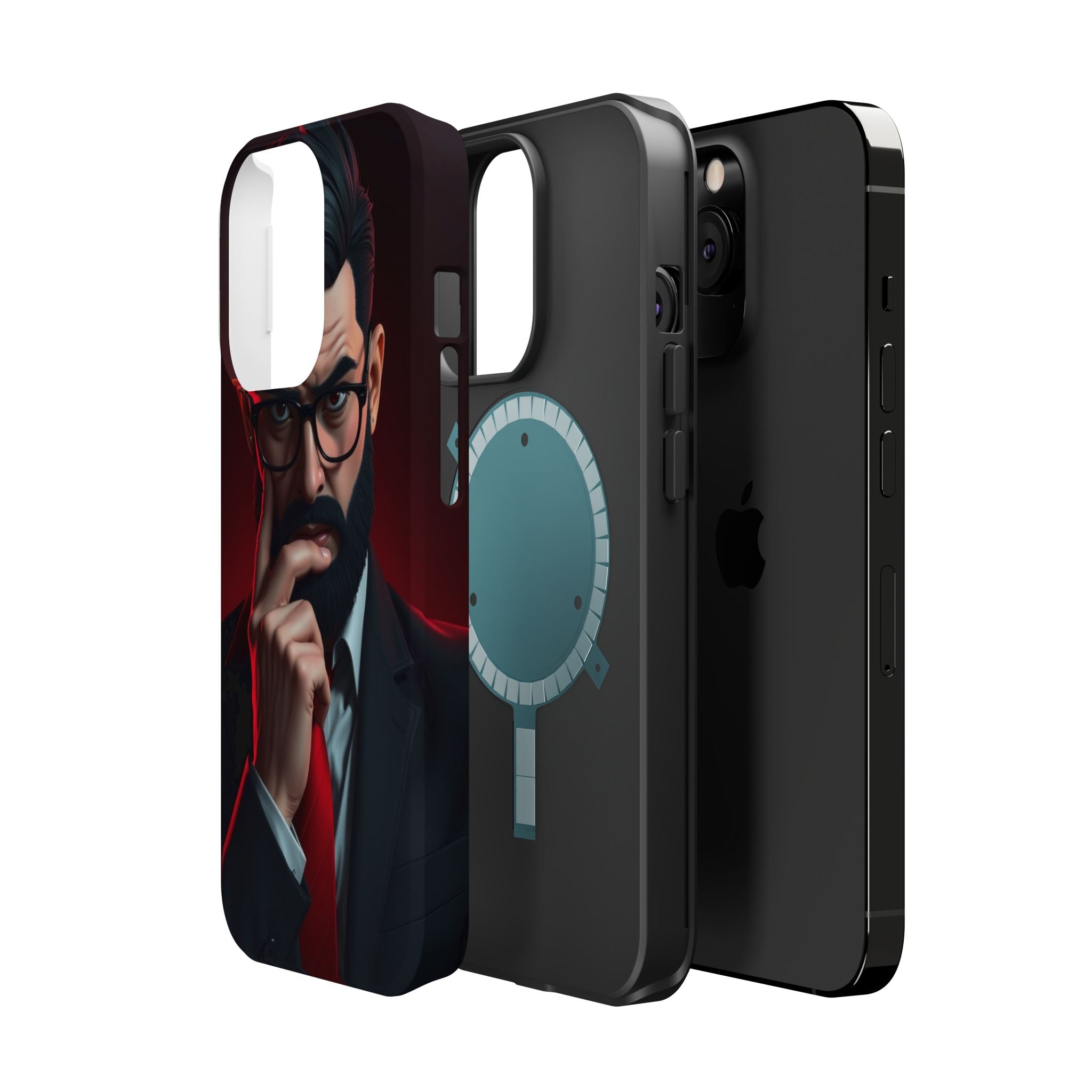 iPhone Vibrant Professional Overthinker Design Soft Finish Everyday Case · iPhon