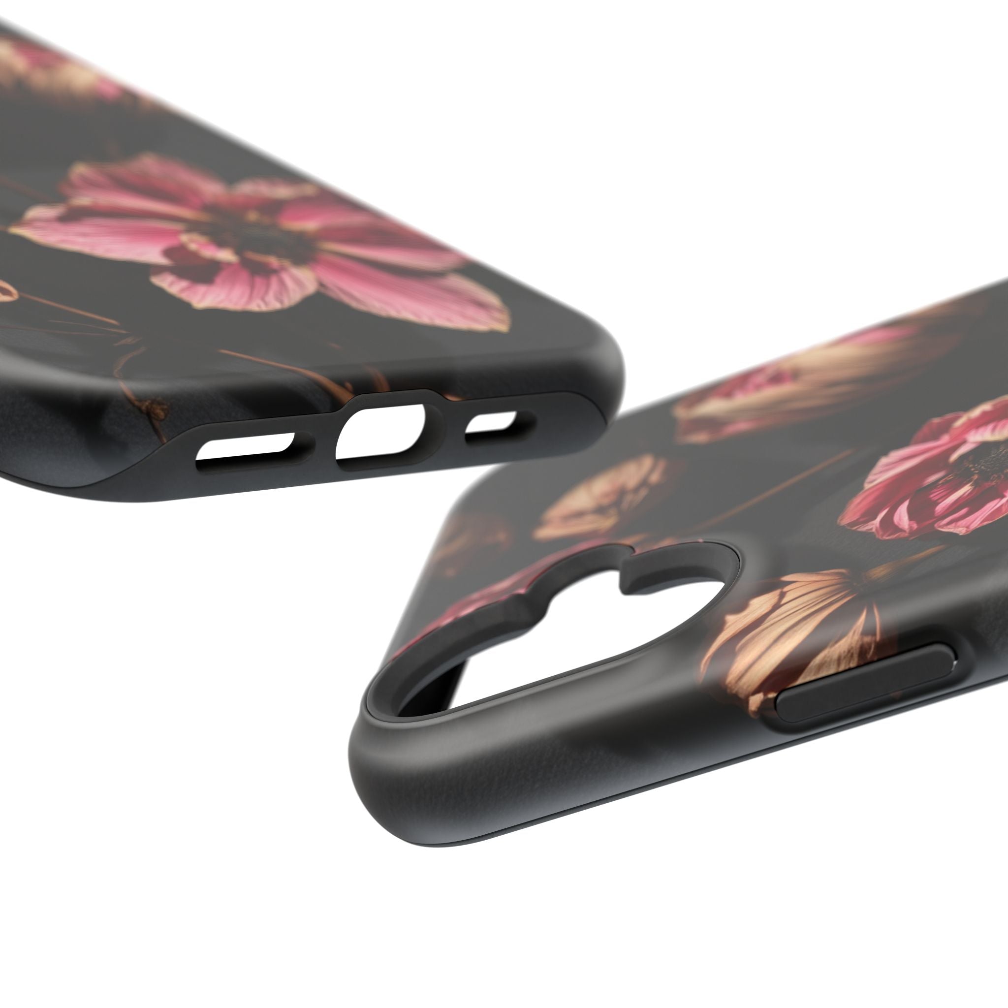 iPhone Dried Flower Flat Lay Electric Art Slim Snap Case · iPhone Case
