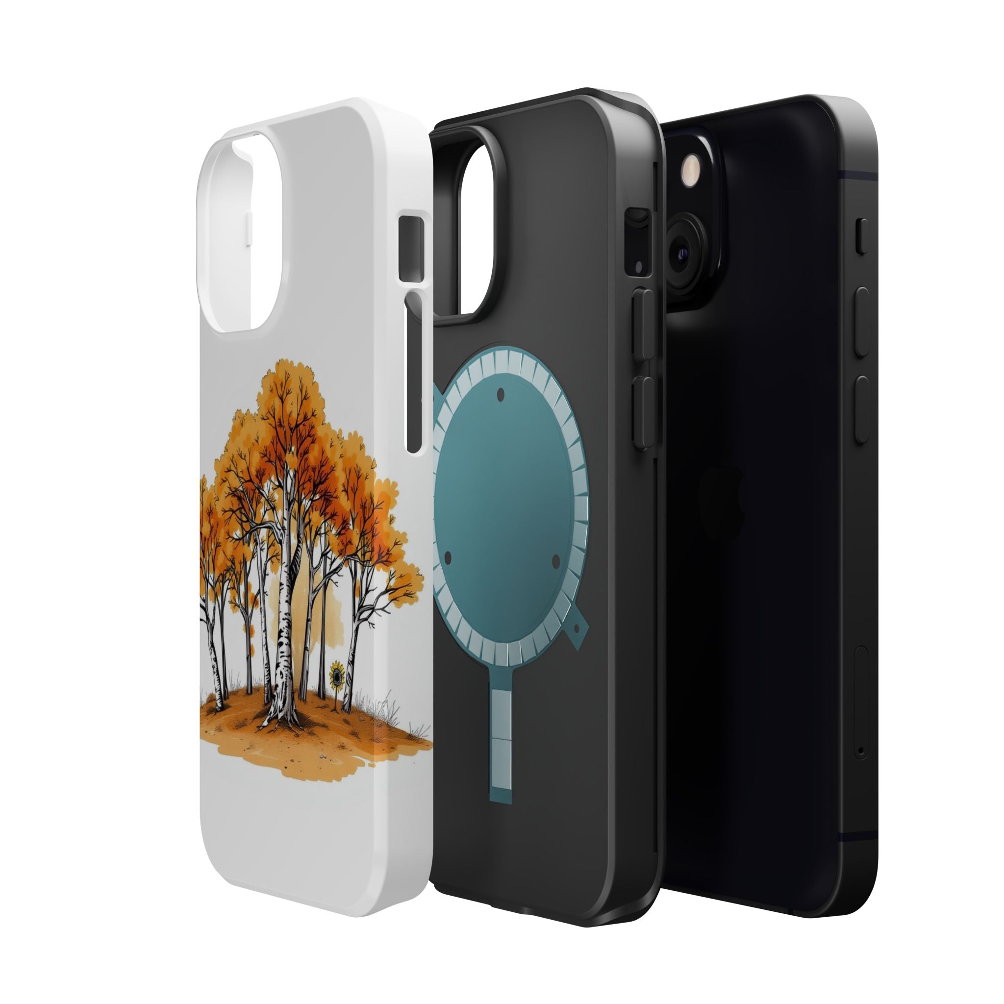 iPhone Dreamy Birch Grove Design Bold Modern Everyday Snap Case · iPhone Case