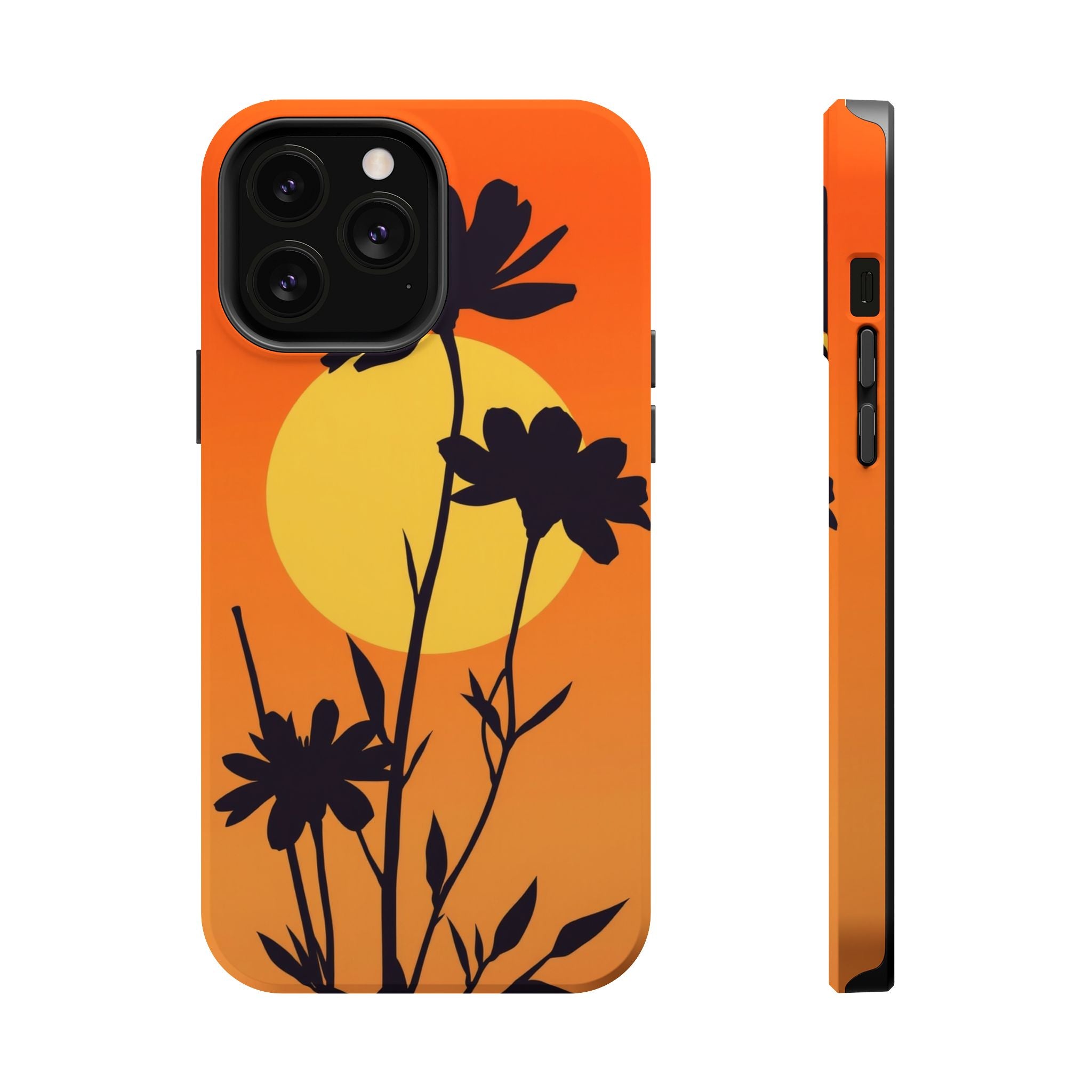 iPhone Vibrant Floral Silhouette Design Slim Everyday iPhone Designer · iPhone C