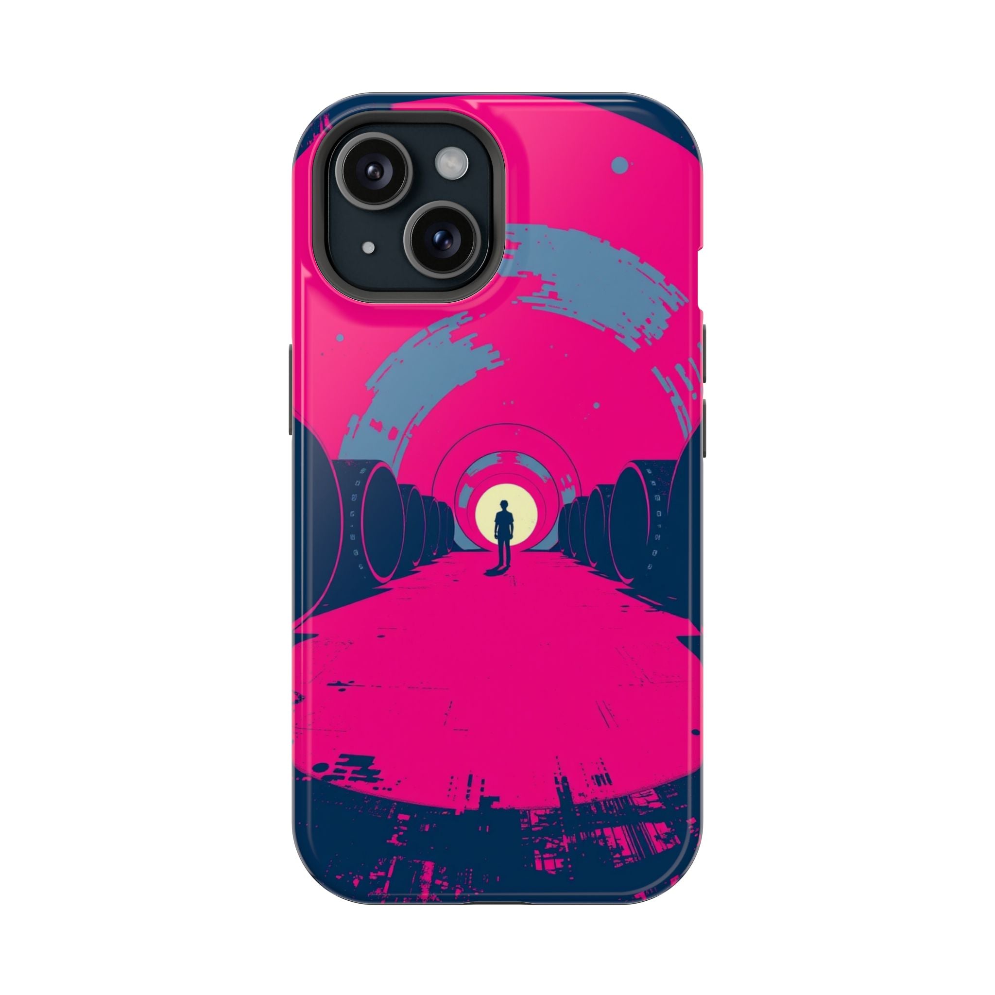 iPhone 1960s Mod Circles Bold Art Bold Modern Everyday Snap Case · iPhone Case