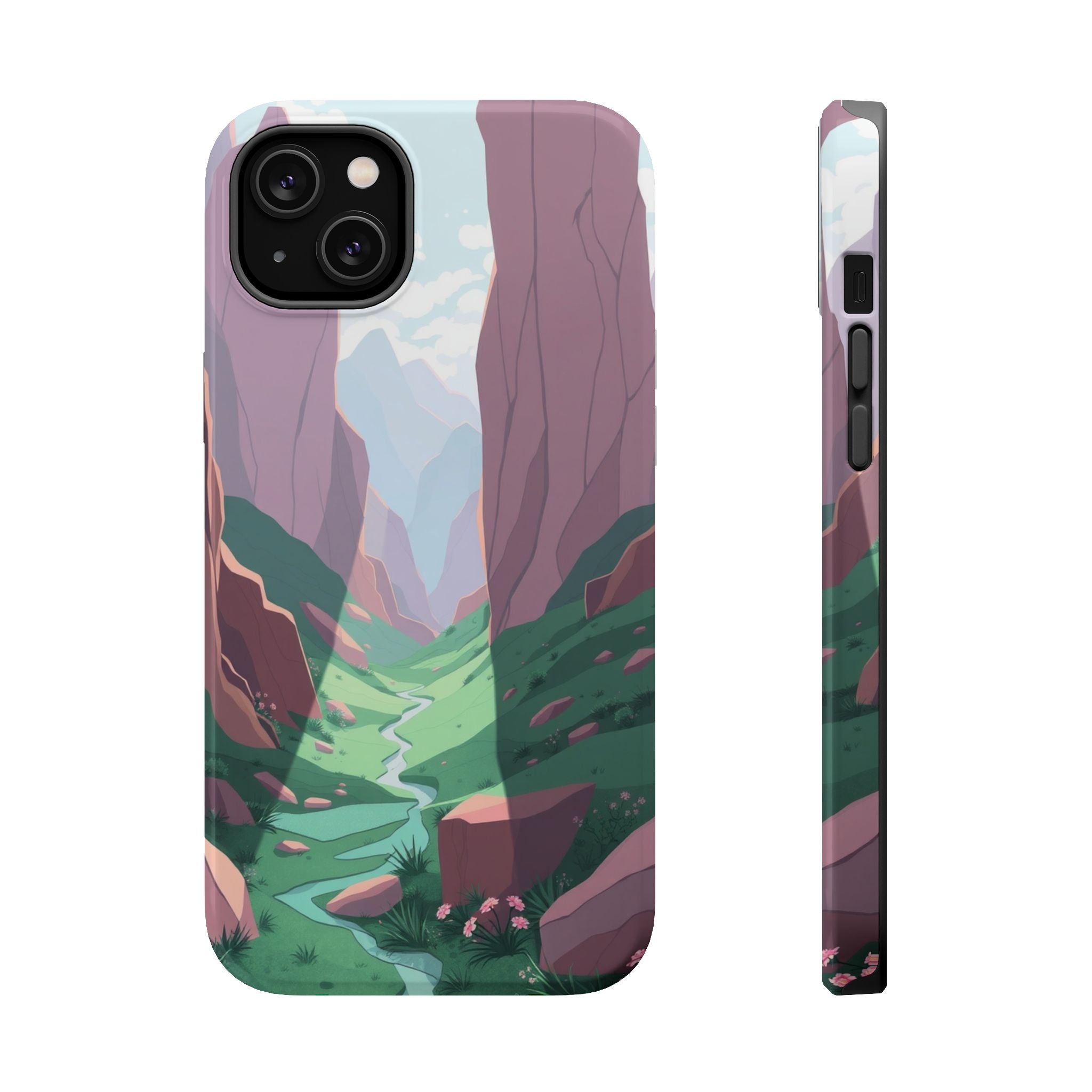 iPhone Valley Floor Stained Glass Bold Modern Everyday Snap Case · iPhone Case