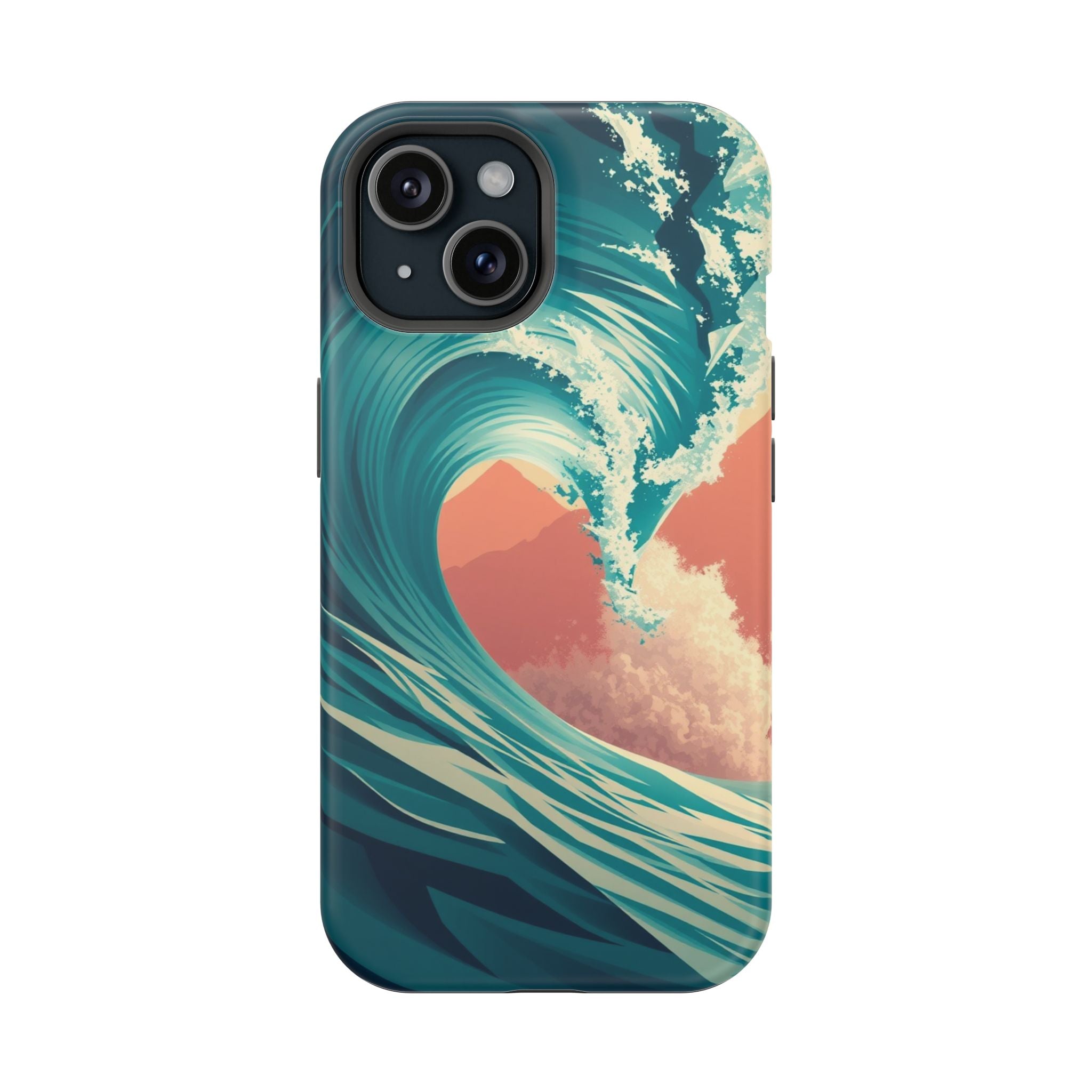 iPhone Ocean Wave Crash Cinematic Art Slim Everyday Designer Case · iPhone Case