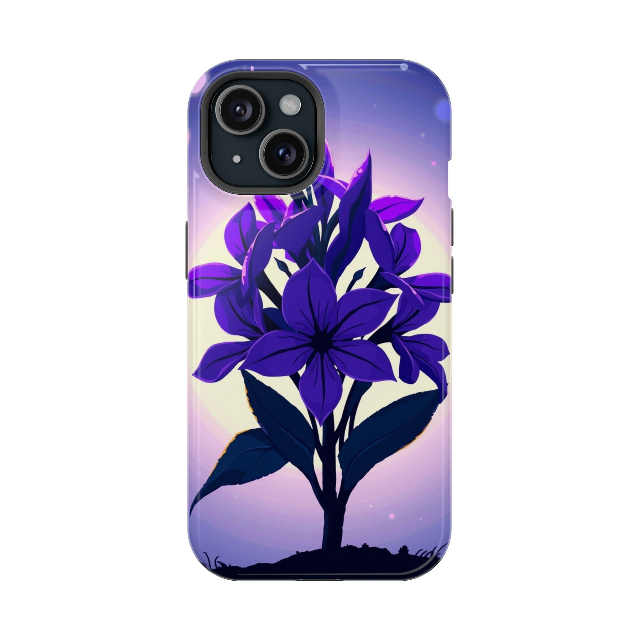iPhone Floral Crown Mystic Art 13 Bold Modern Everyday Snap Case · iPhone Case