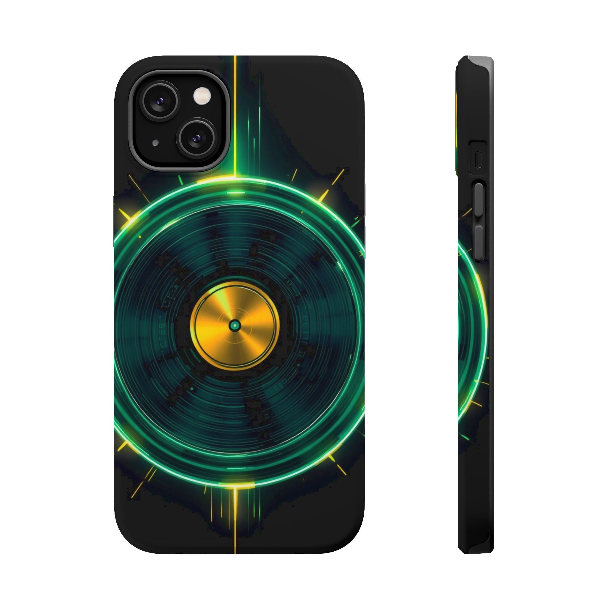 iPhone Dreamy Record Vinyl Spin Design Slim Everyday Designer Case · iPhone Case