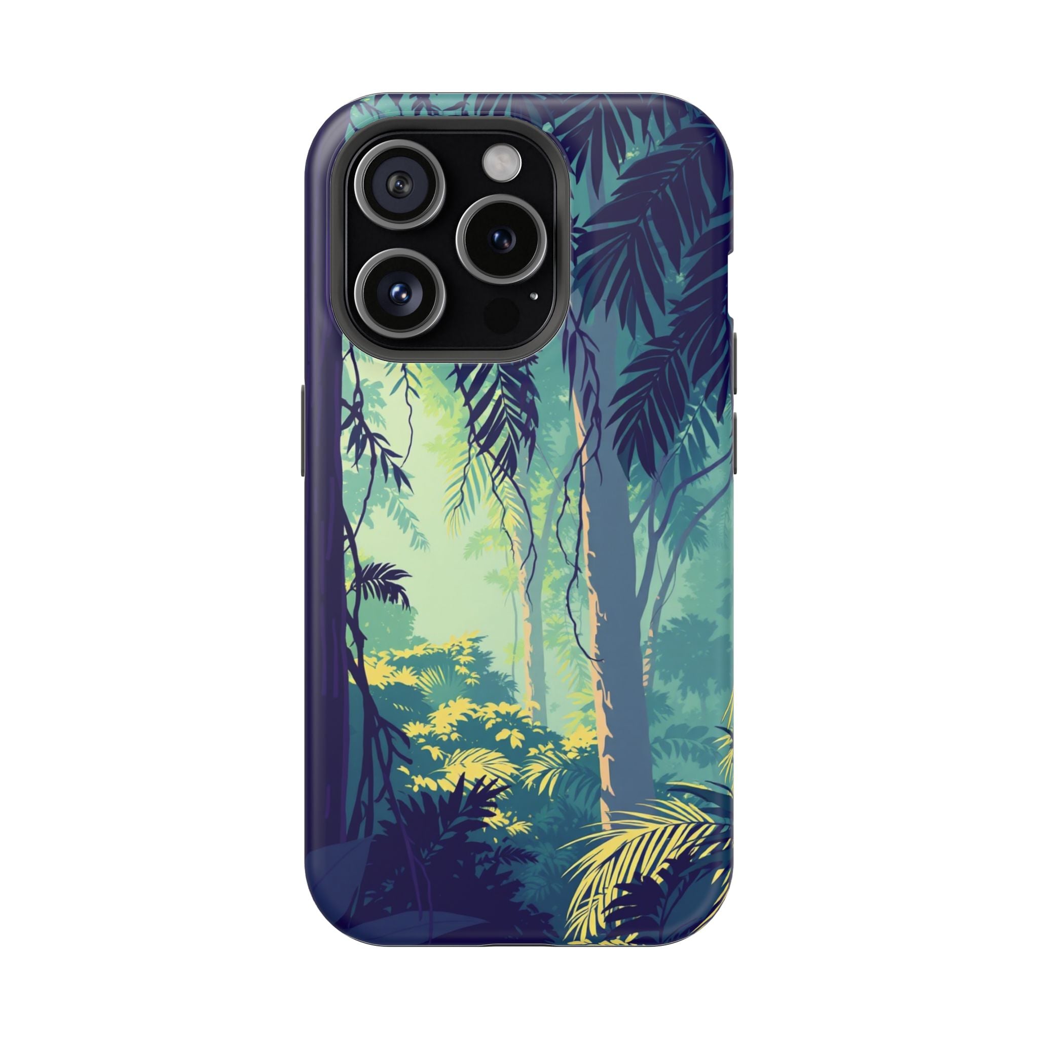 iPhone Mint And Blush Rainforest Canopy Slim Everyday iPhone Designer · iPhone C