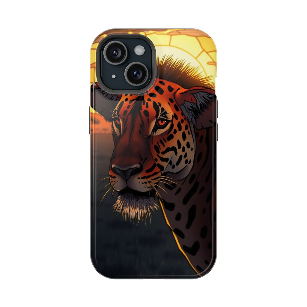 iPhone Savanna Horizon Stained Glass Slim Everyday Designer Case · iPhone Case