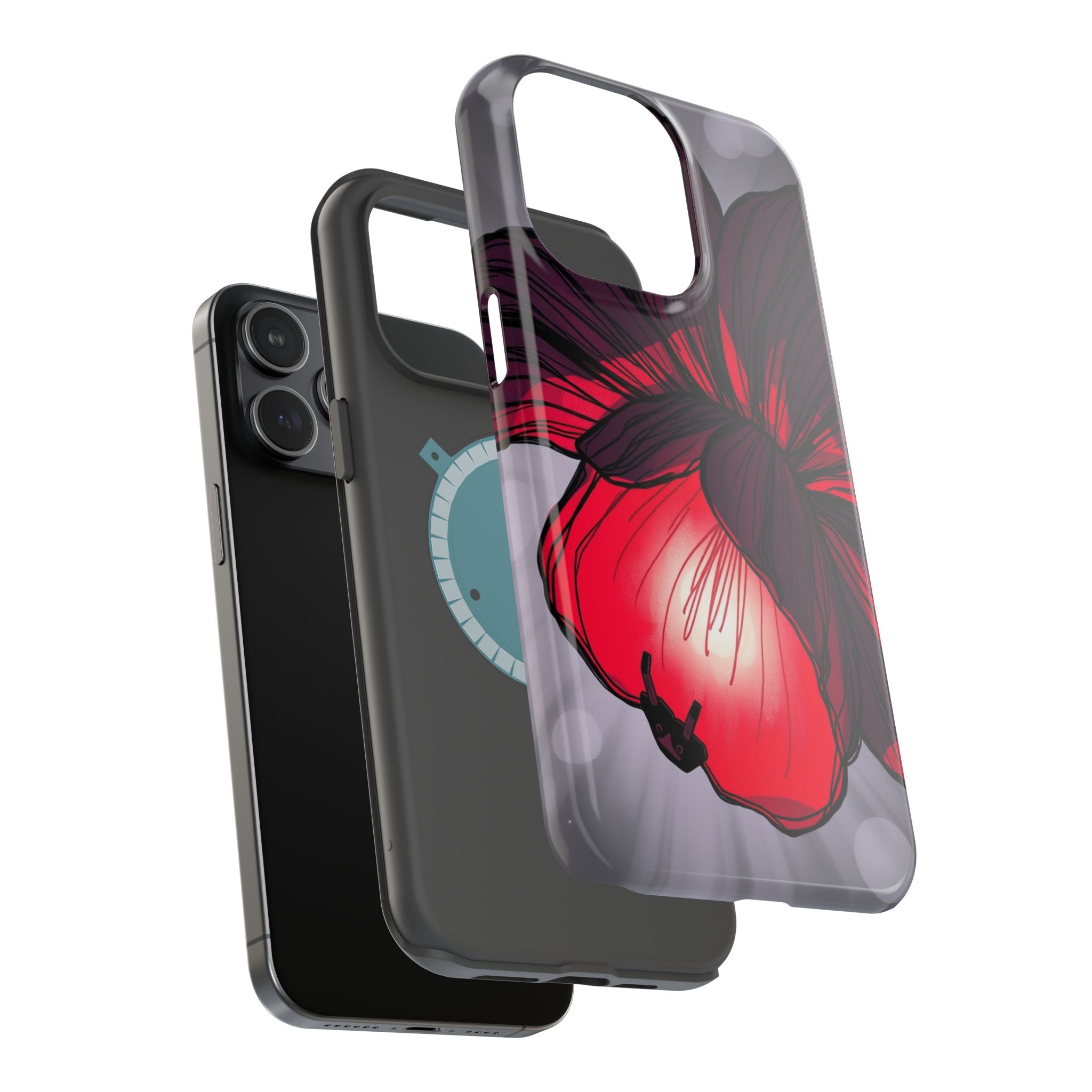 iPhone Night Bloomer Hand-Drawn Sketch Slim Everyday Designer Case · iPhone Case