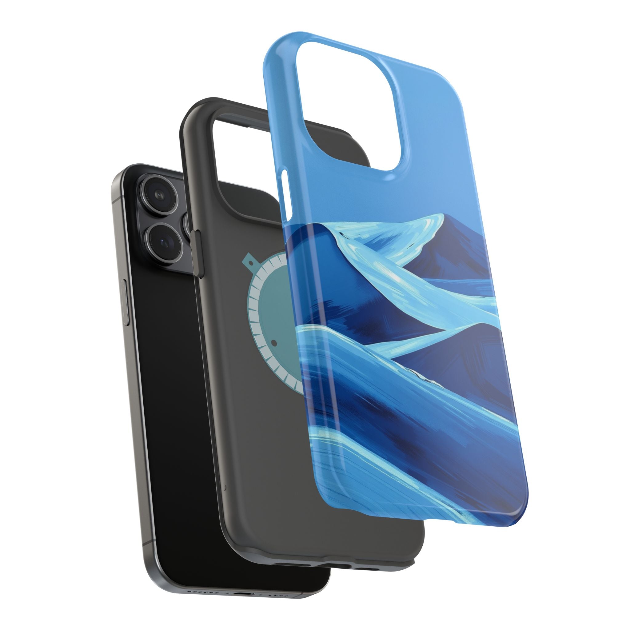 iPhone Desert Dunes Oil Painting Impressionist Soft iPhone Finish · iPhone Case