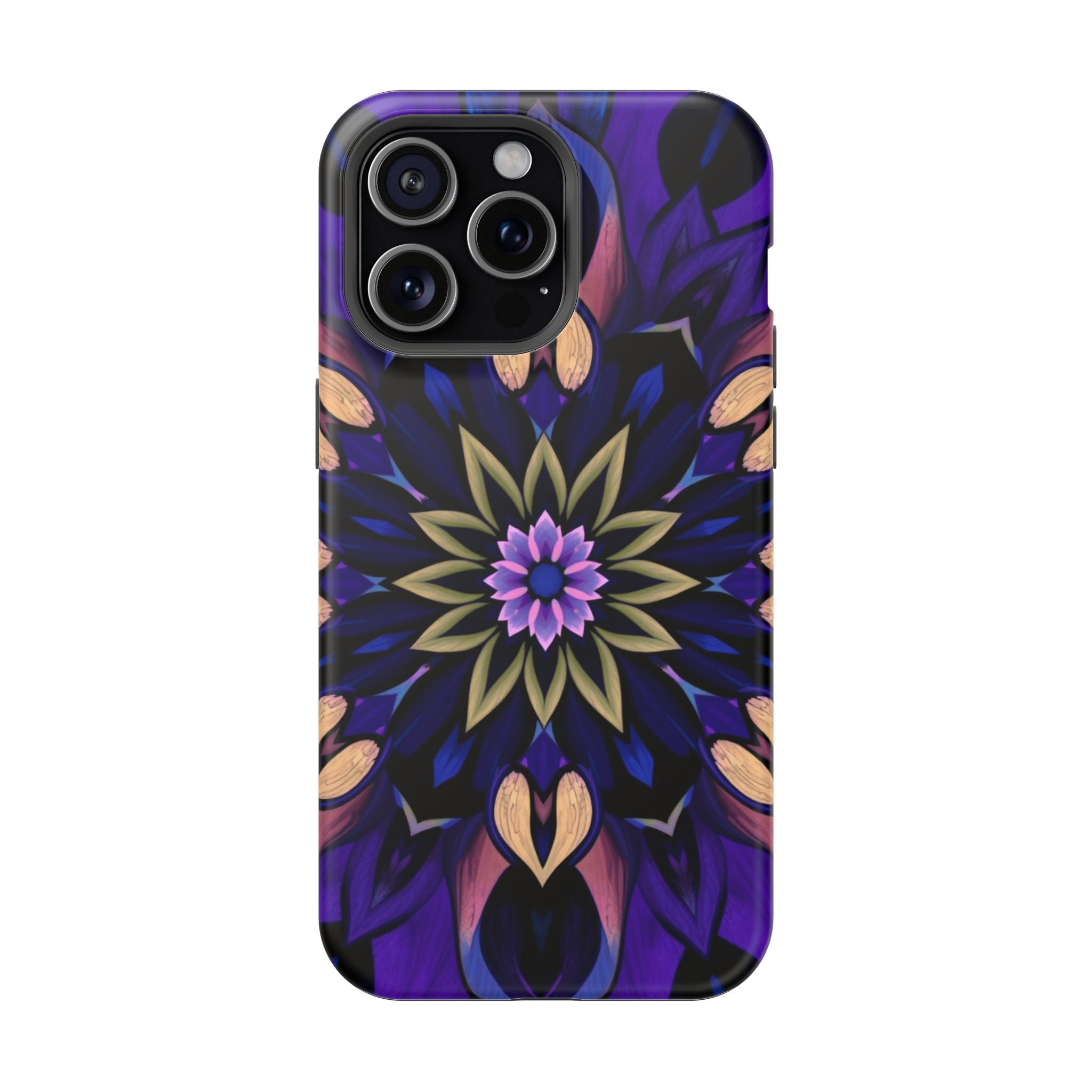 iPhone Floral Mandala Mystic Art Bold Modern Everyday Snap Case · iPhone Case