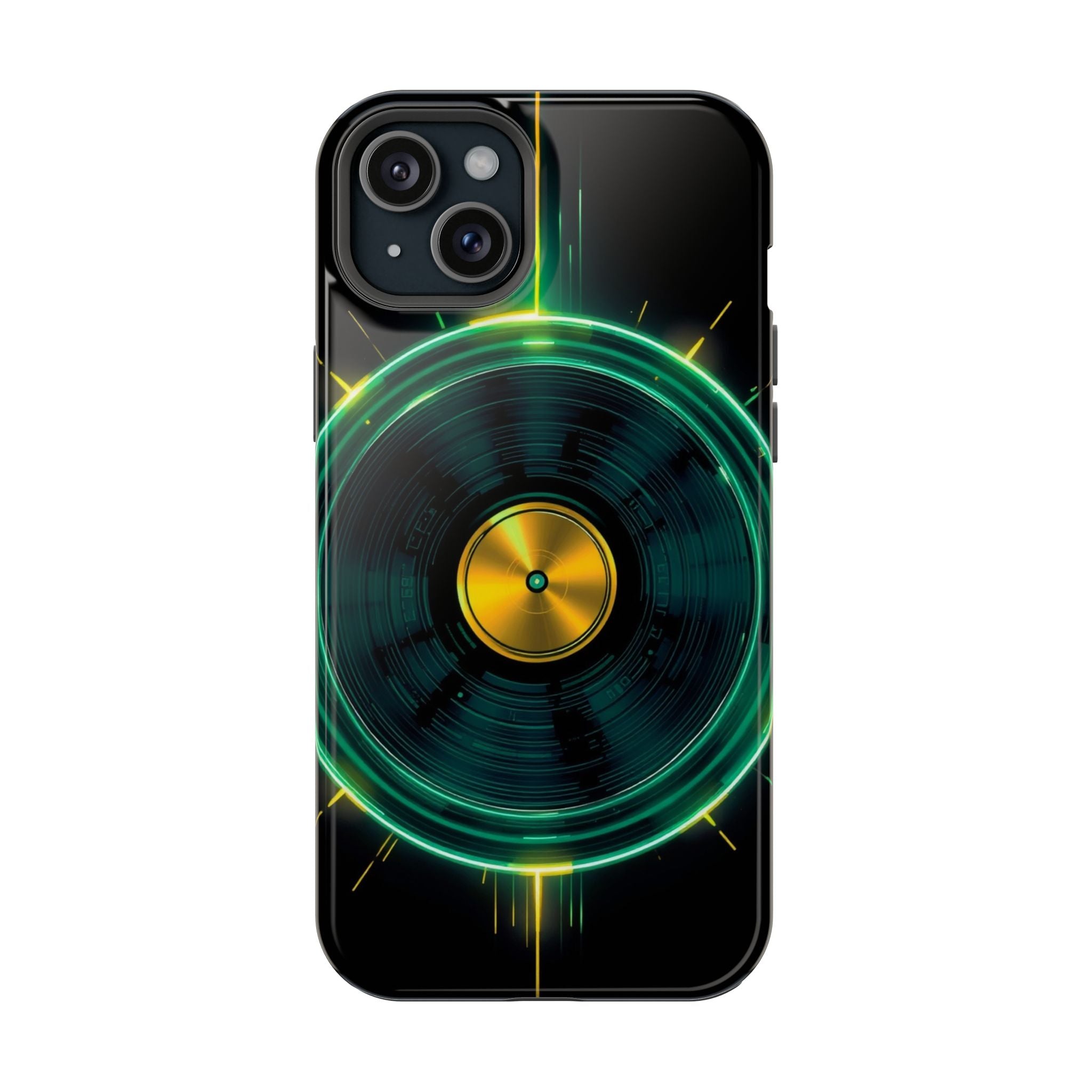 iPhone Dreamy Record Vinyl Spin Design Slim Everyday Designer Case · iPhone Case